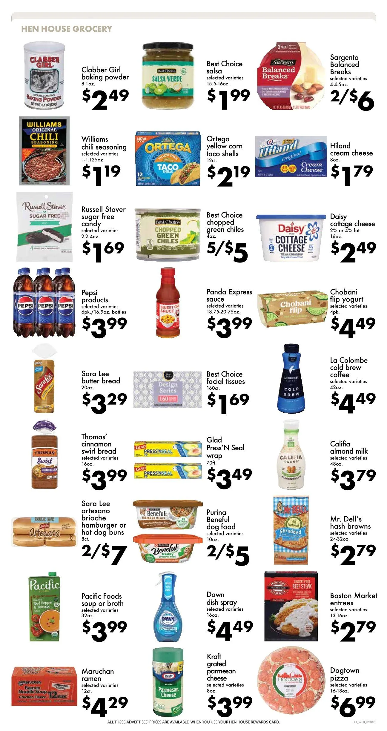 Weekly promotion Hen House Sales spanning from September 10 to September 16 2025 - Page 5 for Catalogue 365