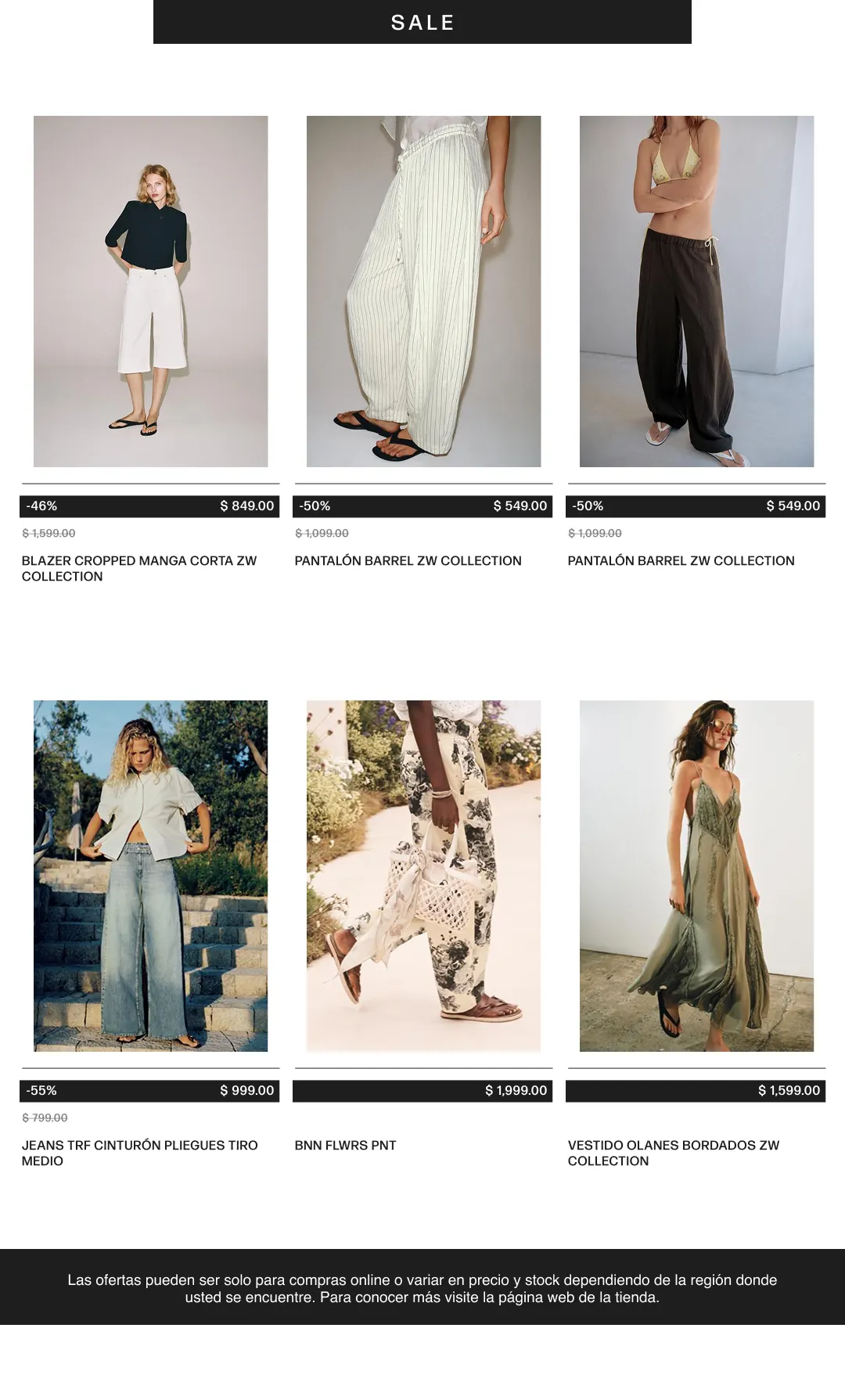 Catálogo de ZARA Ofertas 27 de julio al 10 de agosto 2026 - Pagina 5