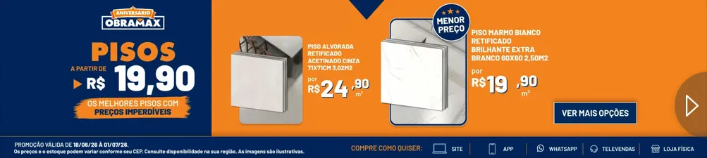 Encarte de Folhetos Obramax  18 de junho até 1 de julho 2026 - Pagina 5