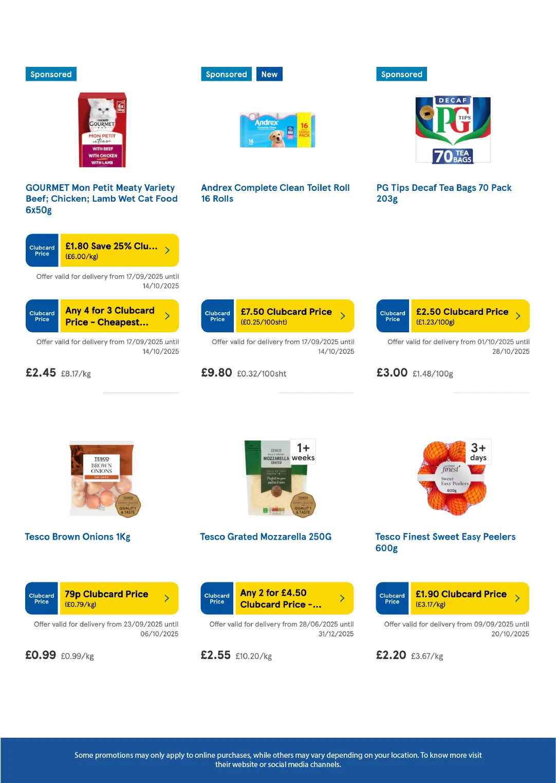 Flyer from 30 September to 15 October 2025 - Catalogue Page 4