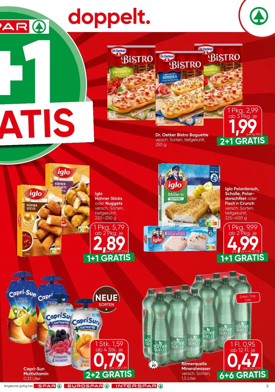  SPAR von 3. Juni bis 17. Juni 2026 - Flugblätt seite  5