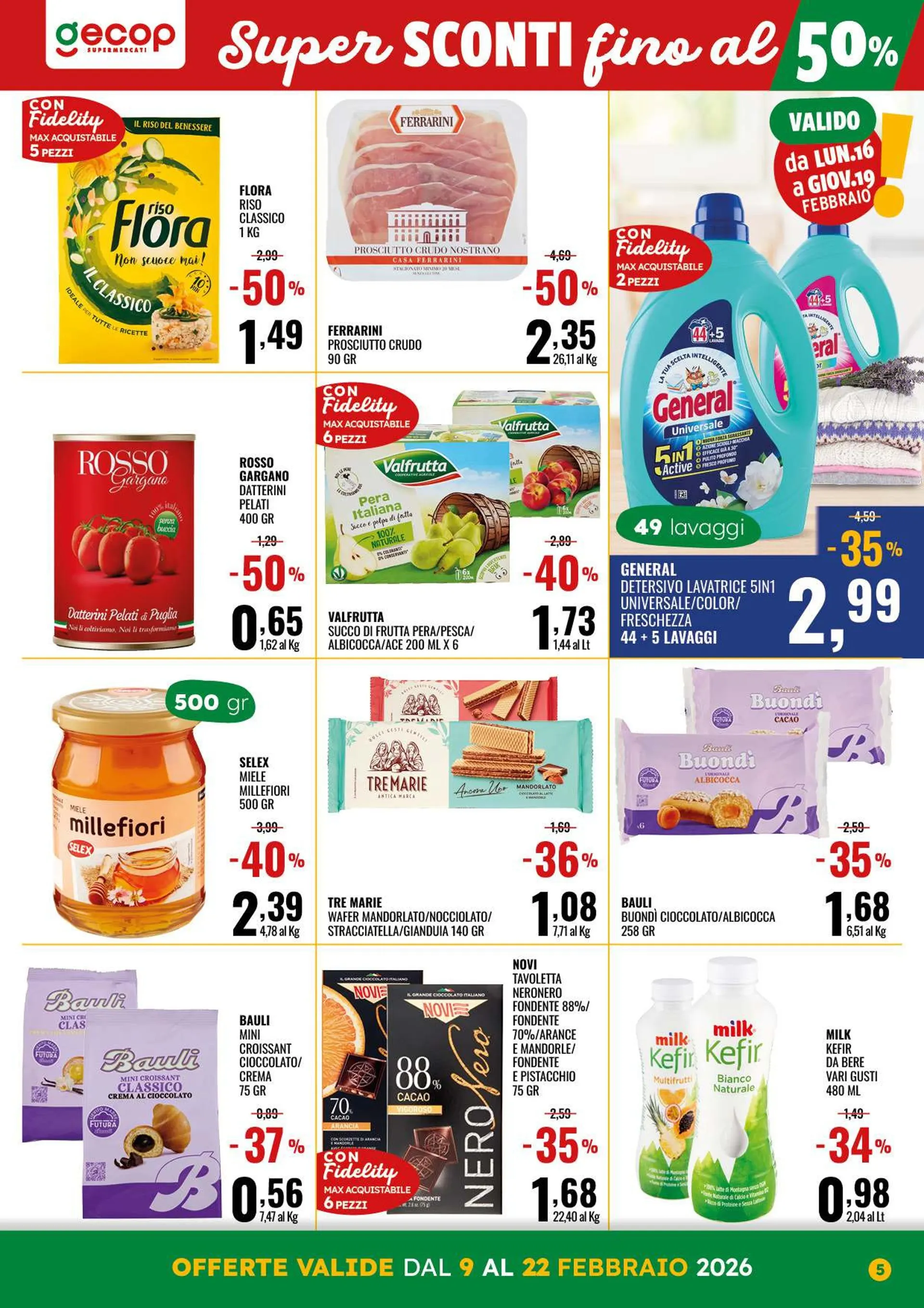 Volantini Gecop da 9 febbraio a 22 febbraio di 2026 - Pagina del volantino 5