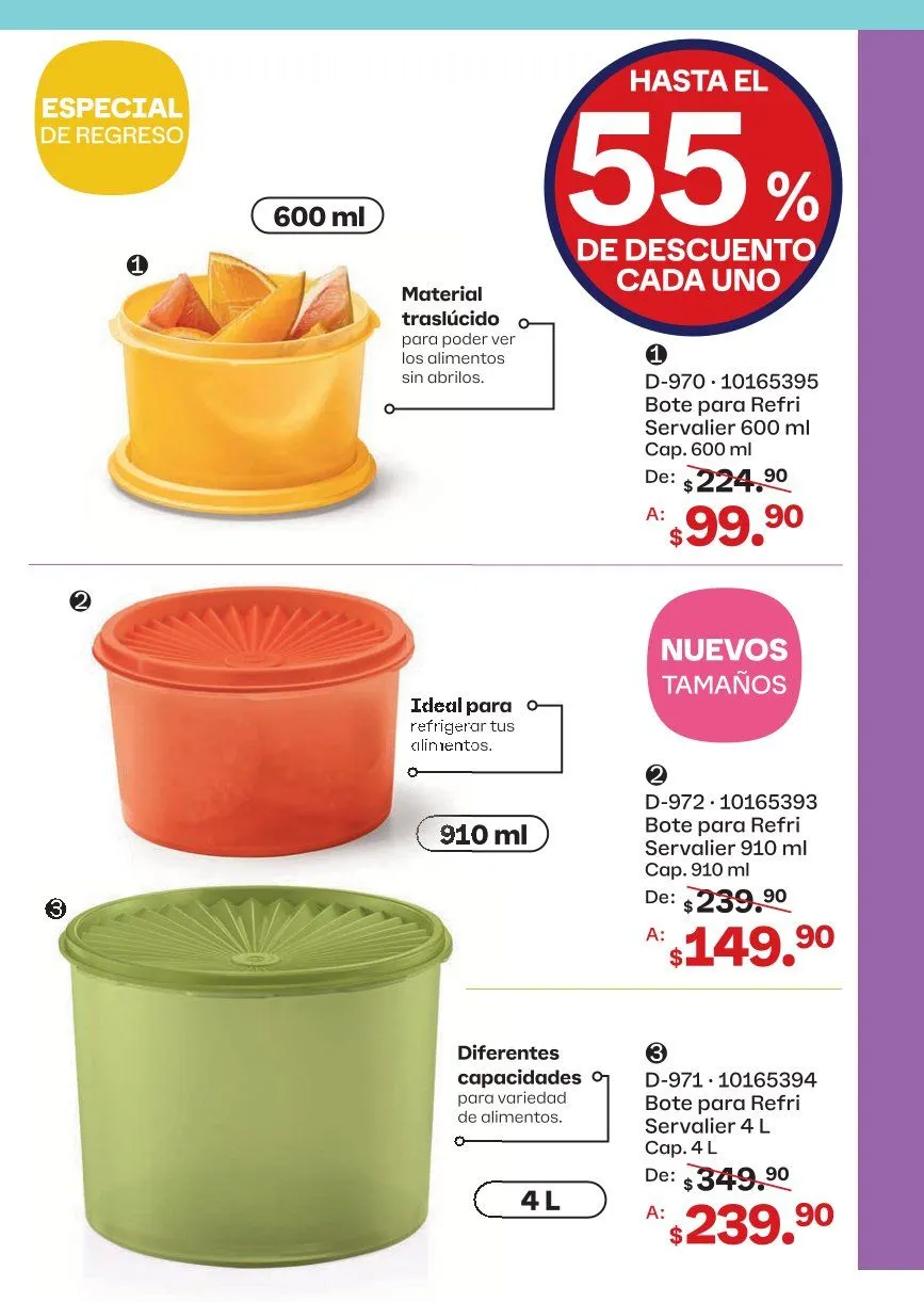 Catálogo de Tupperware Ofertas 17 de abril al 20 de mayo 2026 - Pagina 5
