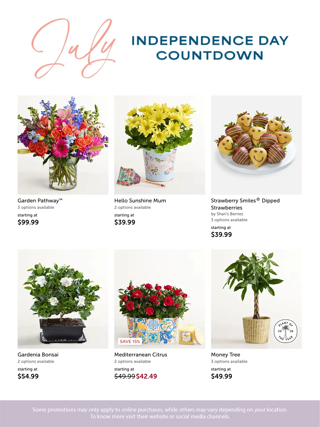 Weekly ad 1-800 Flowers Sales from June 30 to July 14 2026 - Page 4