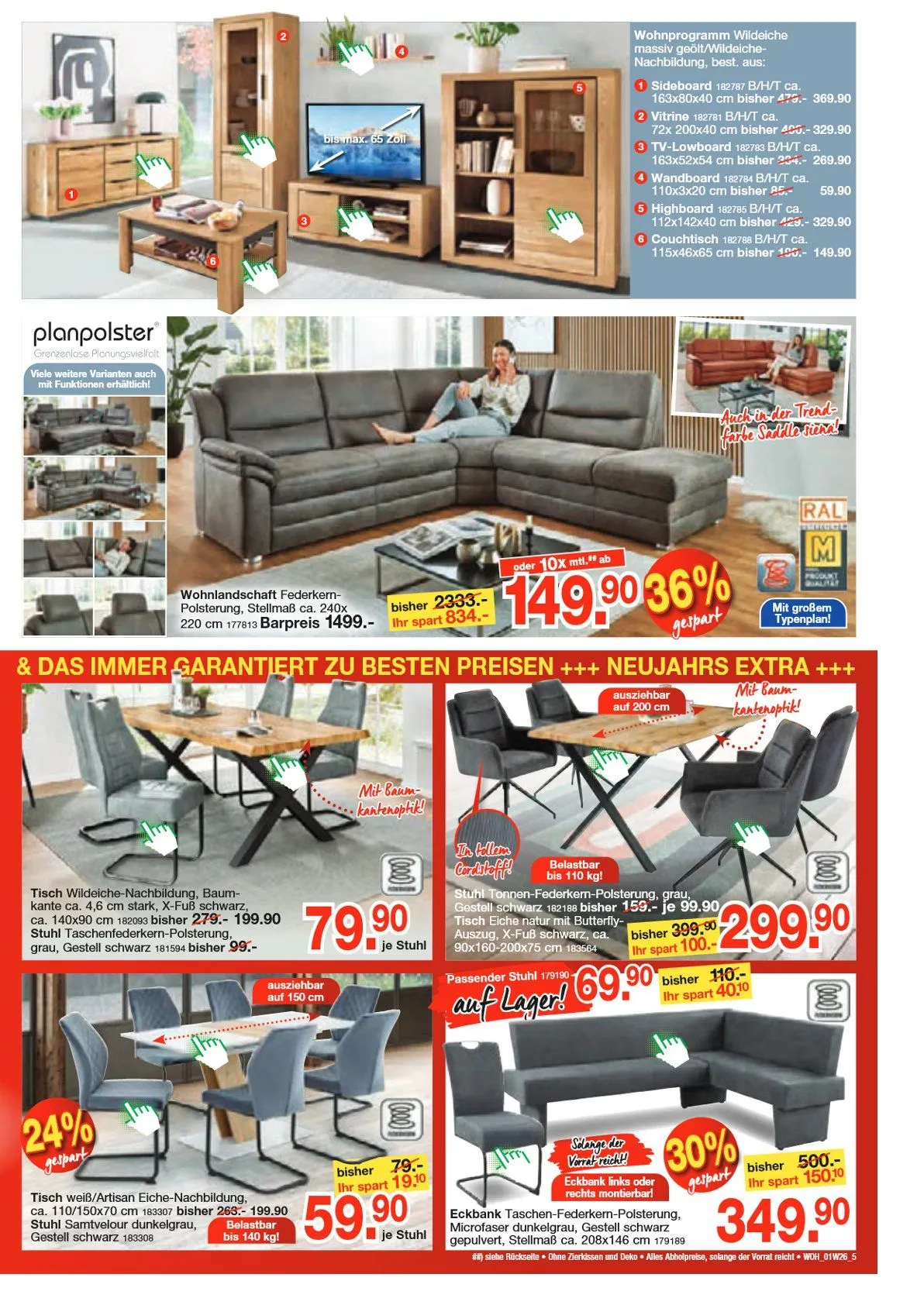 Wohnorama Angebote von 26. Dezember bis 23. Januar 2026 - Prospekt seite 5