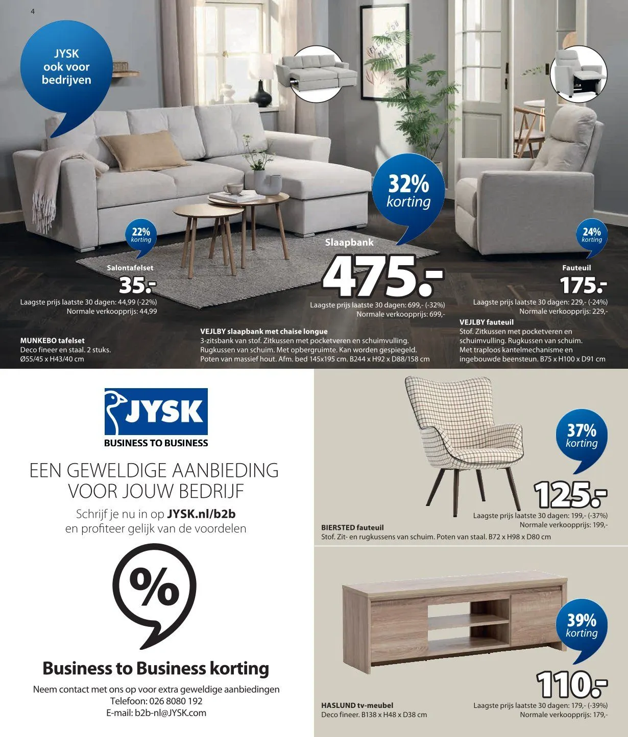 JYSK Folders van 23 februari tot 8 maart 2026 - Folder pagina 4