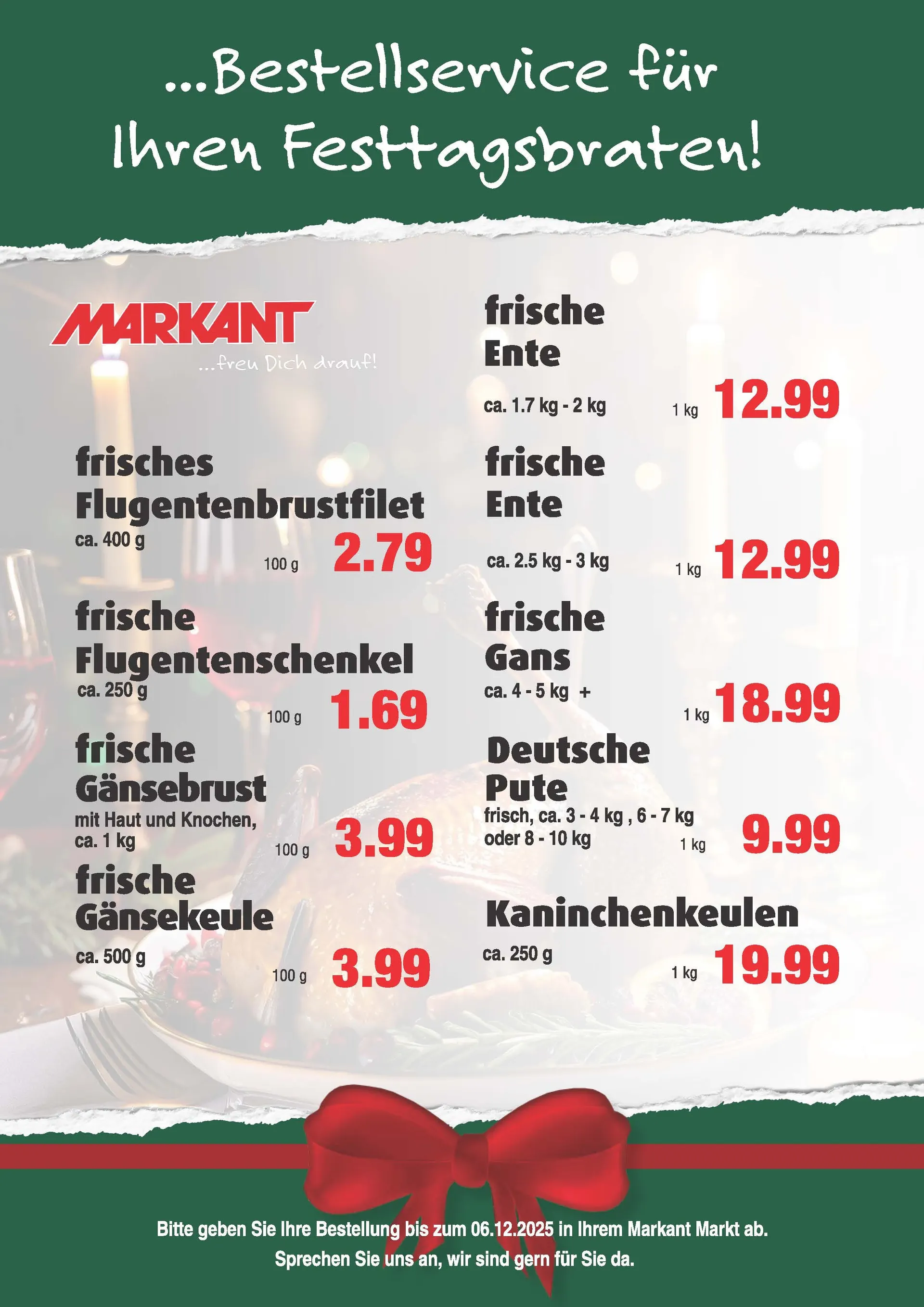 Markant Angebote von 4. November bis 6. Dezember 2025 - Prospekt seite 1