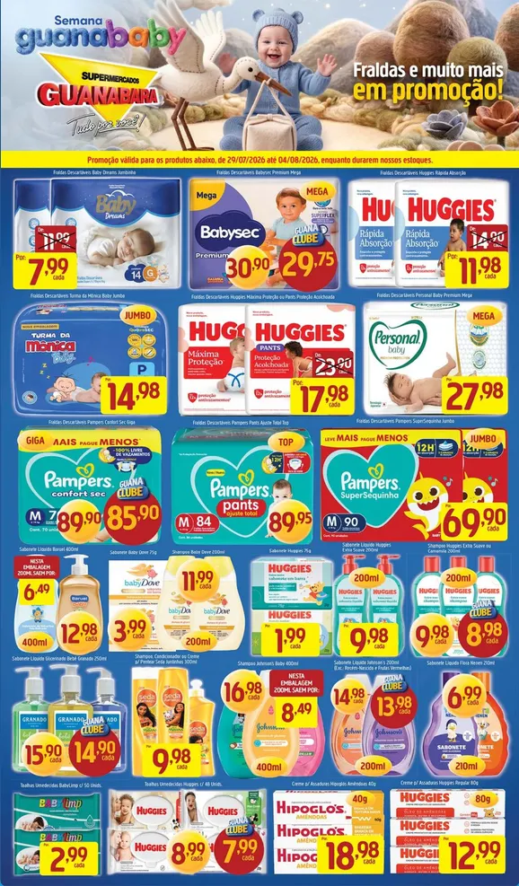 Encarte de Supermercados Guanabara  29 de julho até 4 de agosto 2026 - Pagina 5