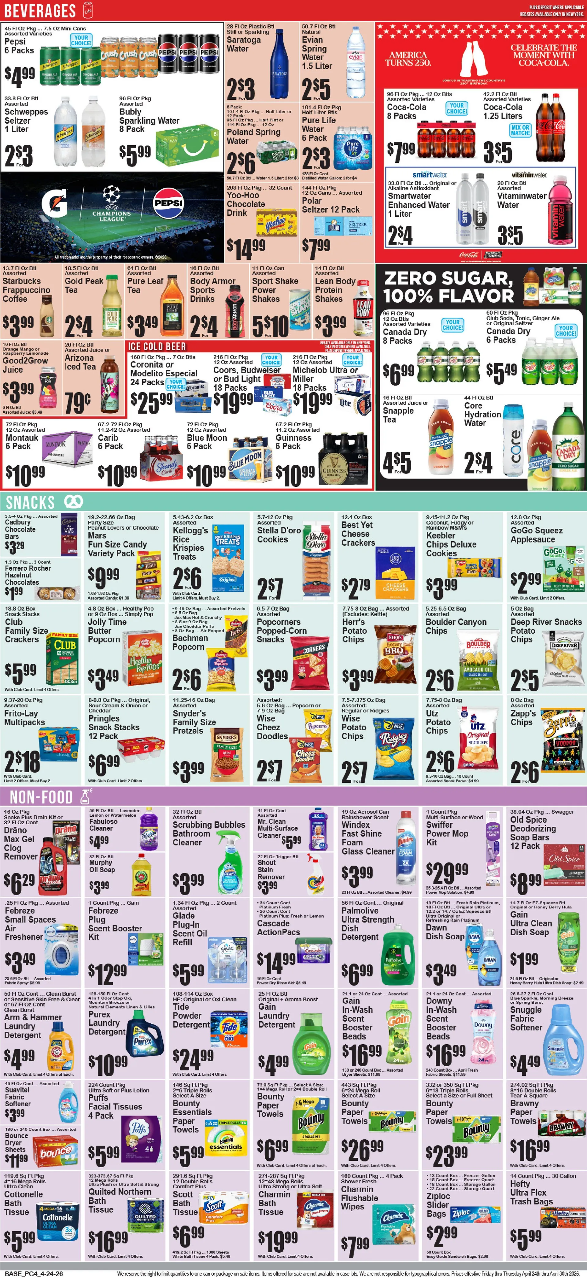 Weekly promotion SuperFresh Sales spanning from April 24 to April 30 2026 - Page 5 for Catalogue 365