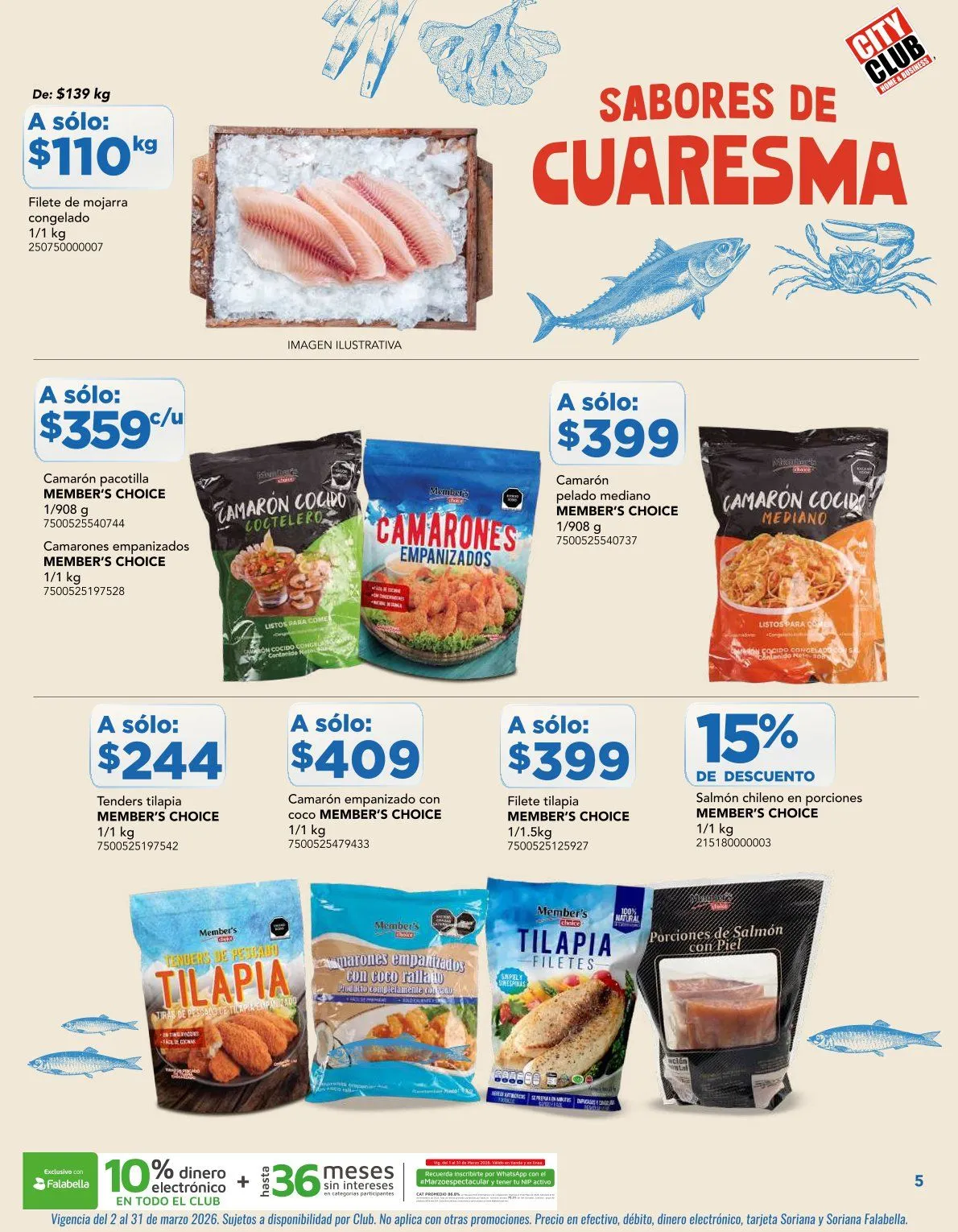 Catálogo de Ofertas  City Club 2 de marzo al 31 de marzo 2026 - Pagina 5
