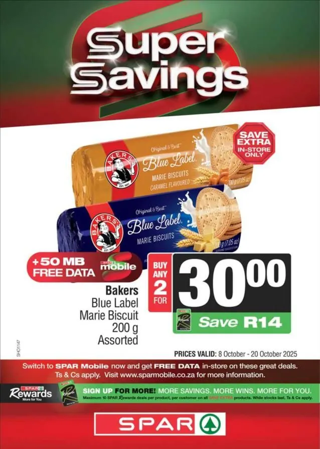 SPAR Sales from 8 October to 21 October 2025 - Catalogue Page 9