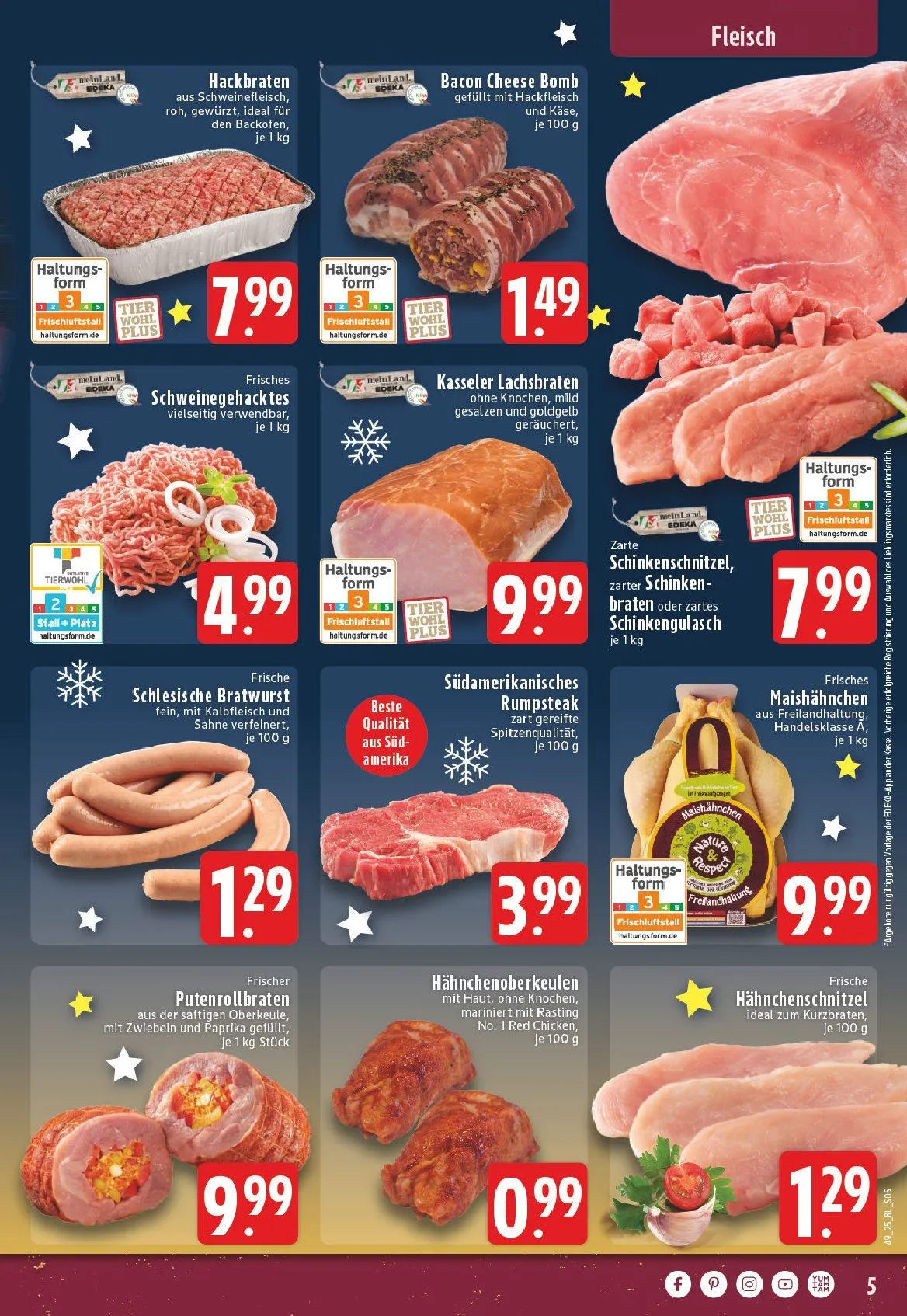Edeka Angebote von 1. Dezember bis 6. Dezember 2025 - Prospekt seite 5