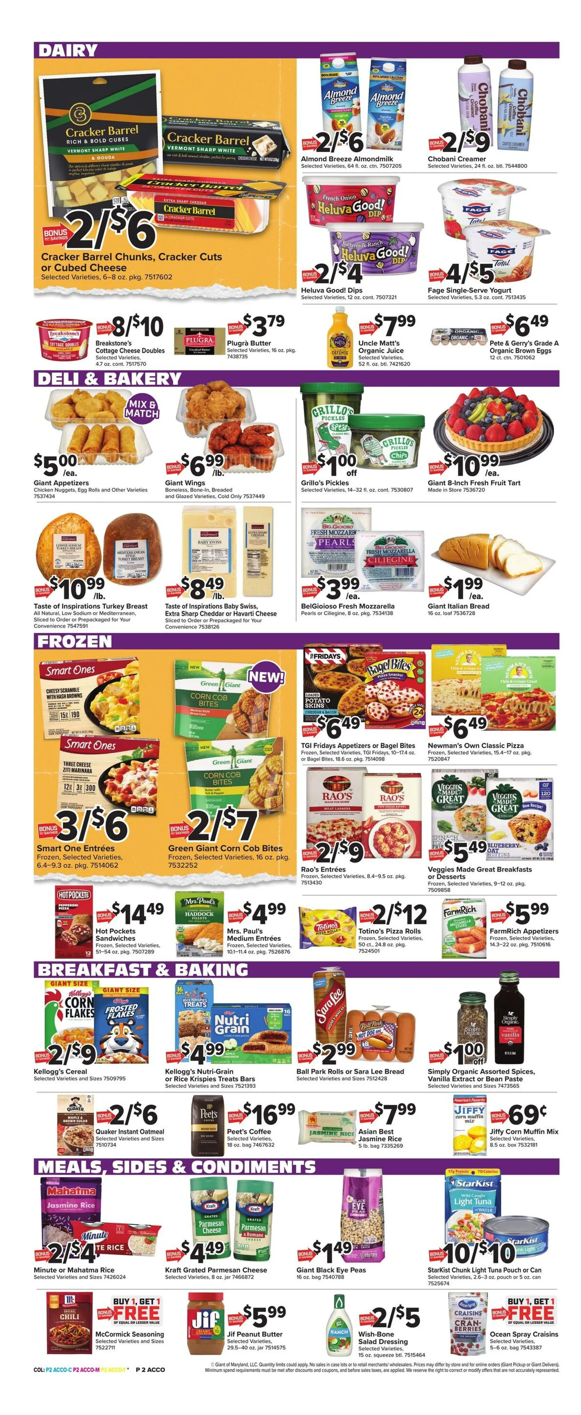 Weekly ad Giant Food Sales from December 26 to January 1 2026 - Page 5