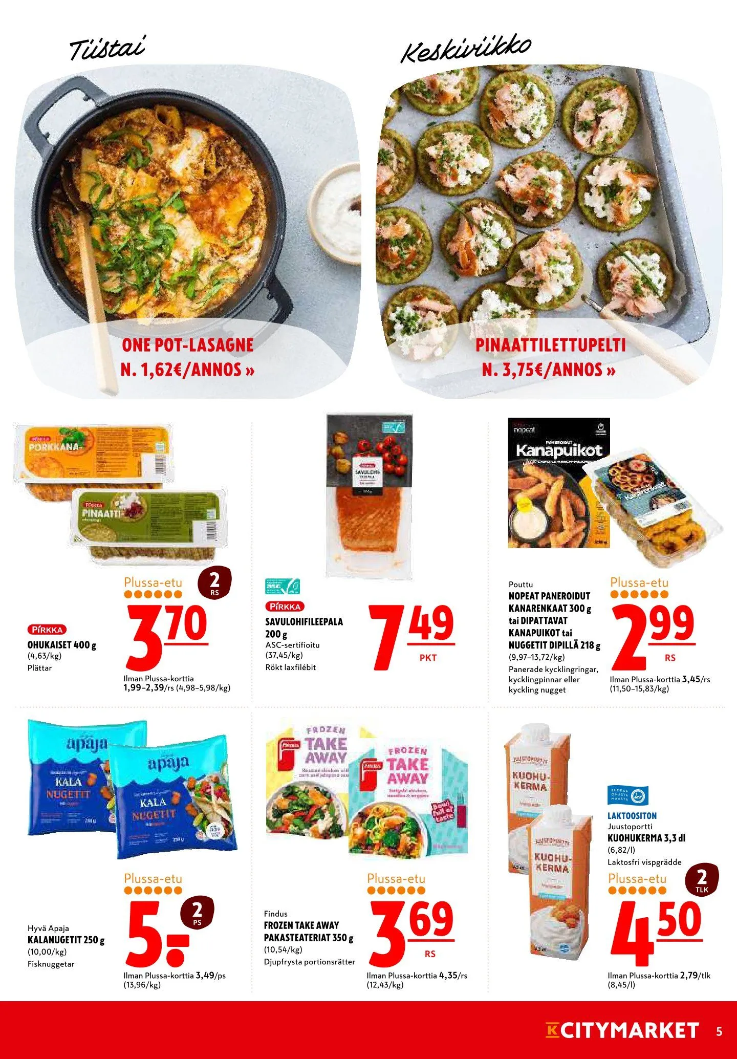 K-Citymarket Tarjoukset voimassa alkaen 11. maaliskuuta - 12. maaliskuuta 2025 - Tarjouslehti sivu 5