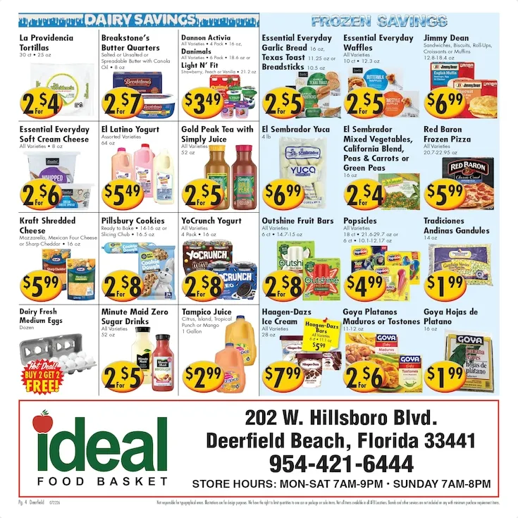 Weekly ad Ideal Food Basket Sales from July 22 to July 28 2026 - Page 5