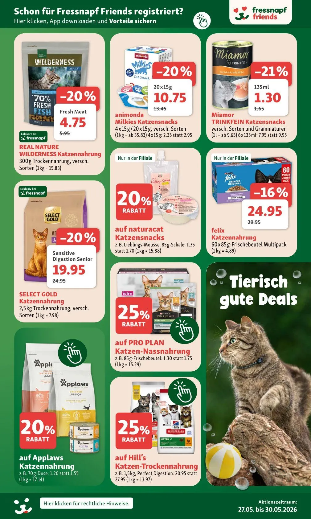Fressnapf Prospekte von 27. Mai bis 30. Mai 2026 - Prospekt seite 5