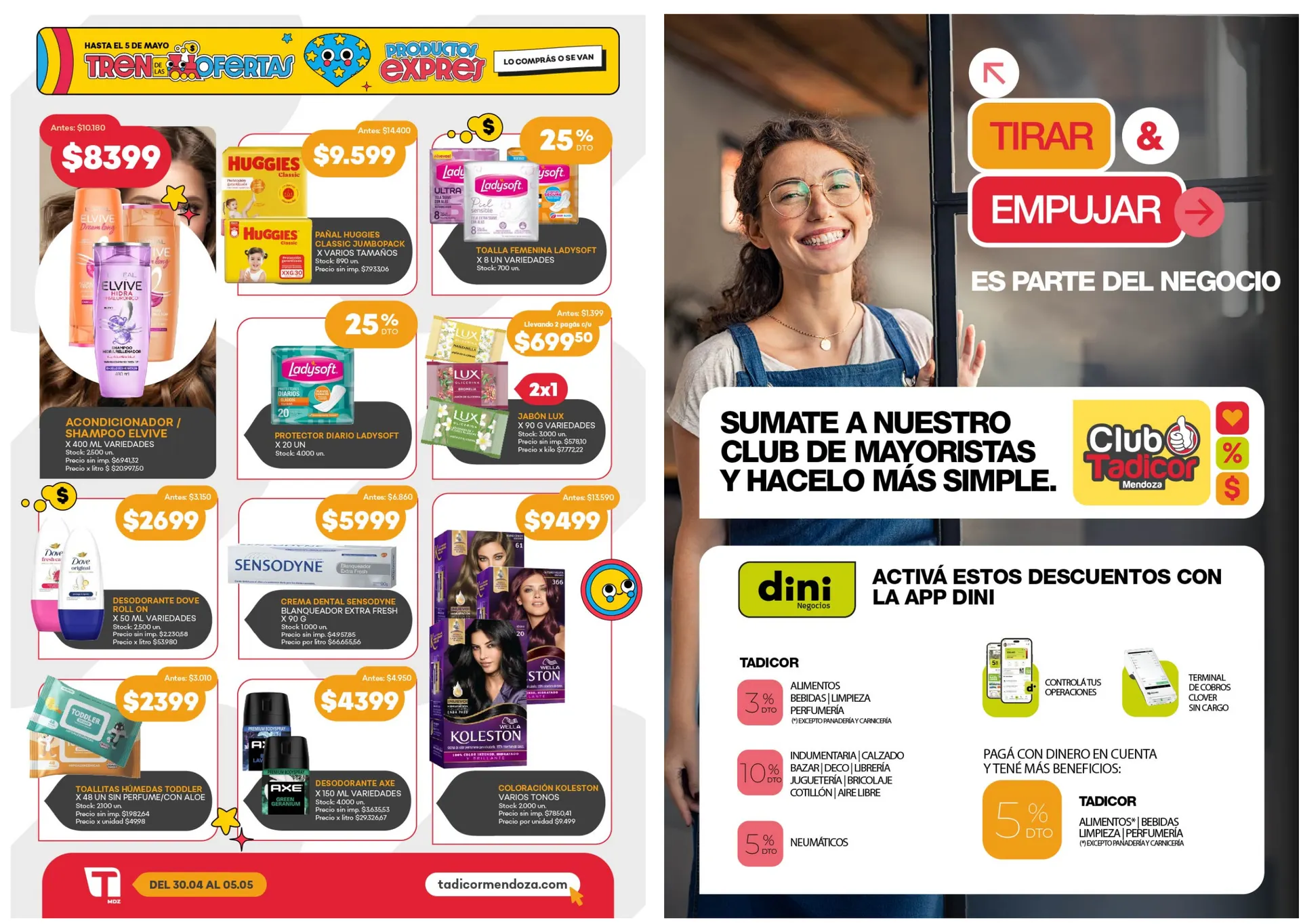 Ofertas de Ofertas Supermercados Tadicor  30 de abril al 5 de mayo 2026 - Página 5 del catálogo