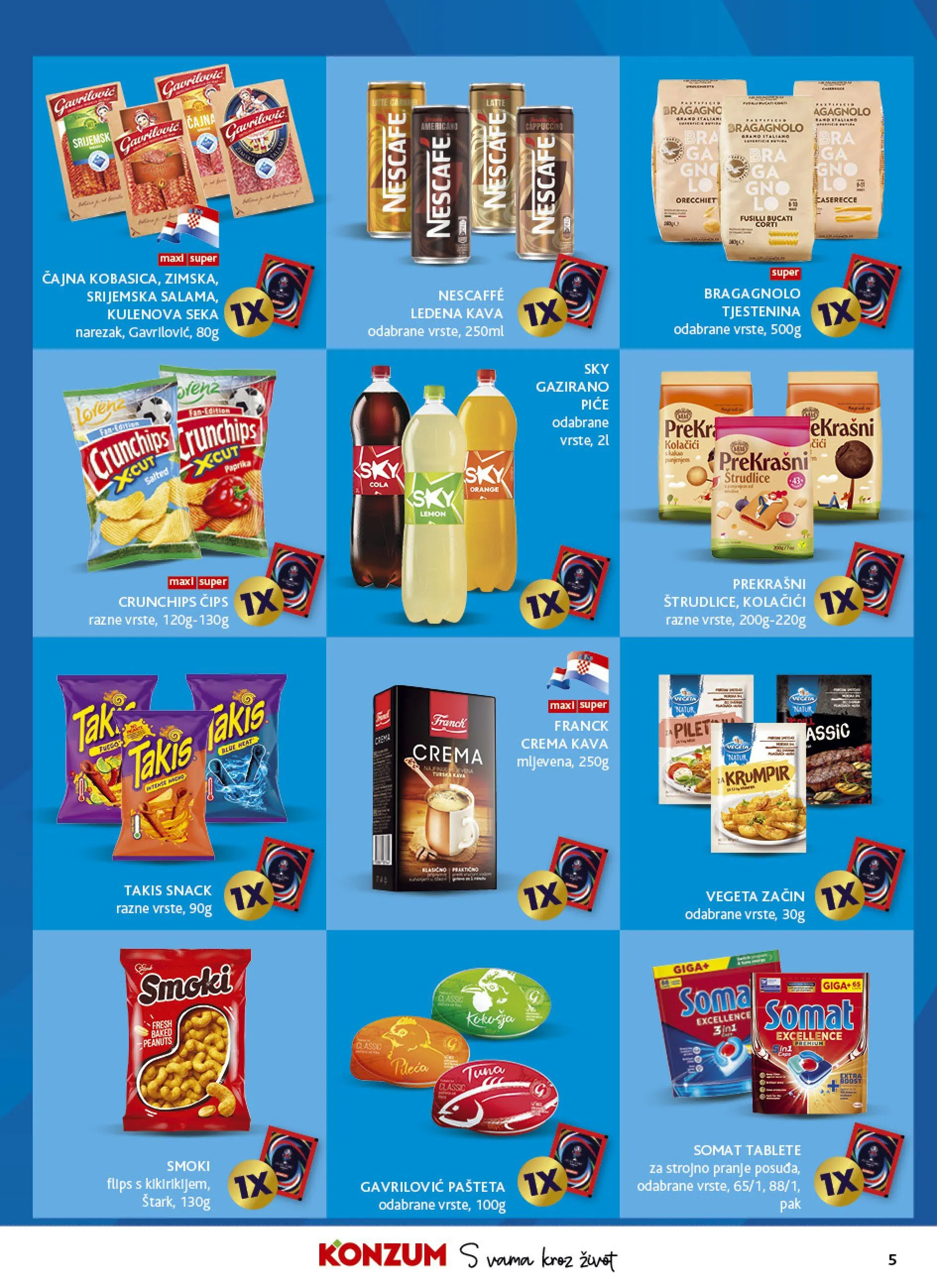 Katalog KONZUM od 17. lipnja do 23. lipnja 2026. - Pregled Stranica 5