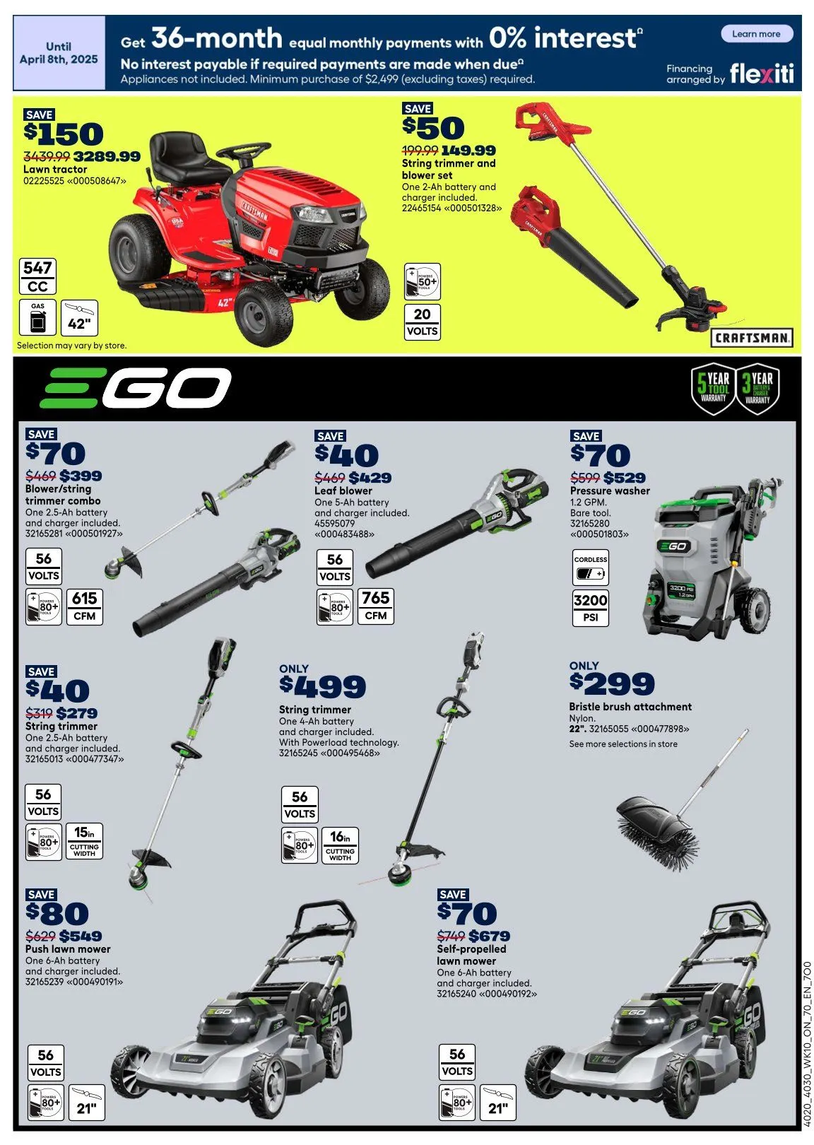 RONA Sales from April 3 to April 8 2026 - flyer page 5