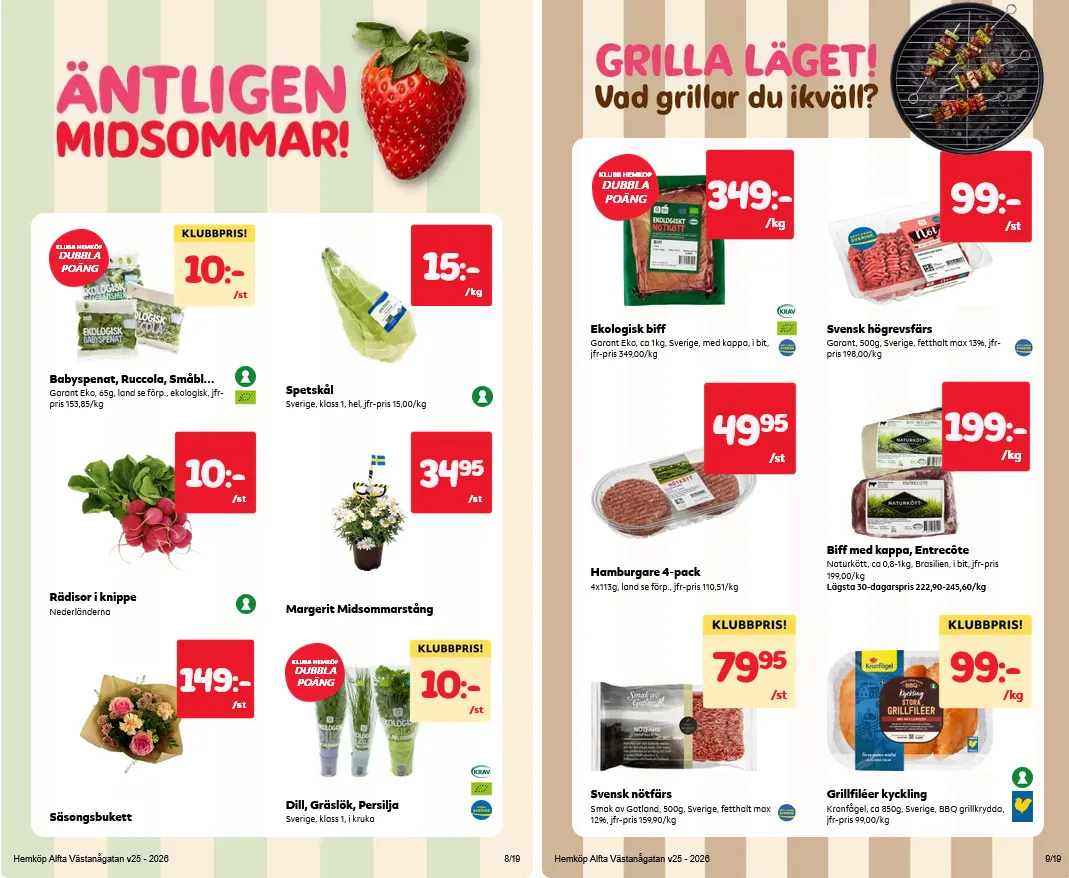 Senaste Hemköp erbjudanden från 15 juni till 20 juni 2026 - Reklamblad sidor 5