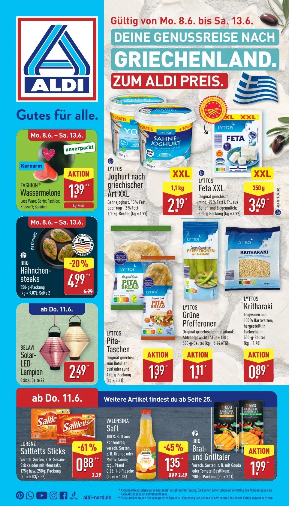 ALDI Nord Prospekte von 8. Juni bis 13. Juni 2026 - Prospekt seite 5
