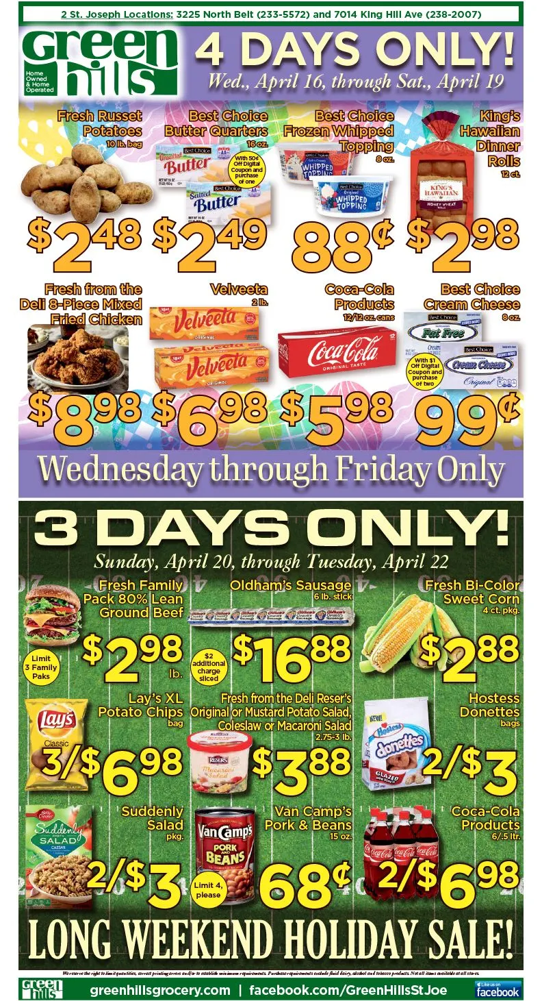 Weekly ad Green Hills Grocery Deals from April 17 to April 22 2025 - Page 8