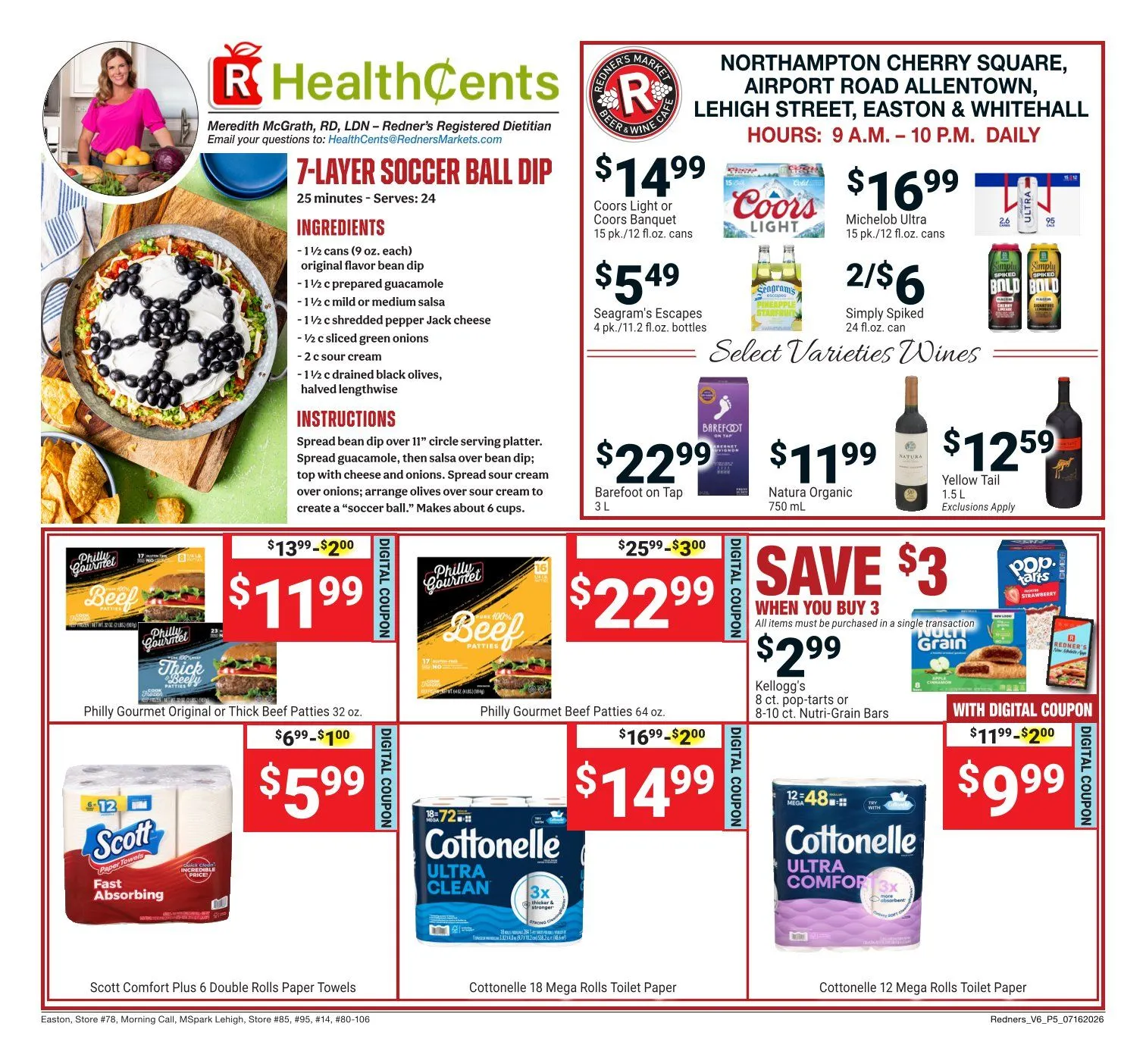 Weekly ad Redner's Market Sales from July 16 to July 22 2026 - Page 5