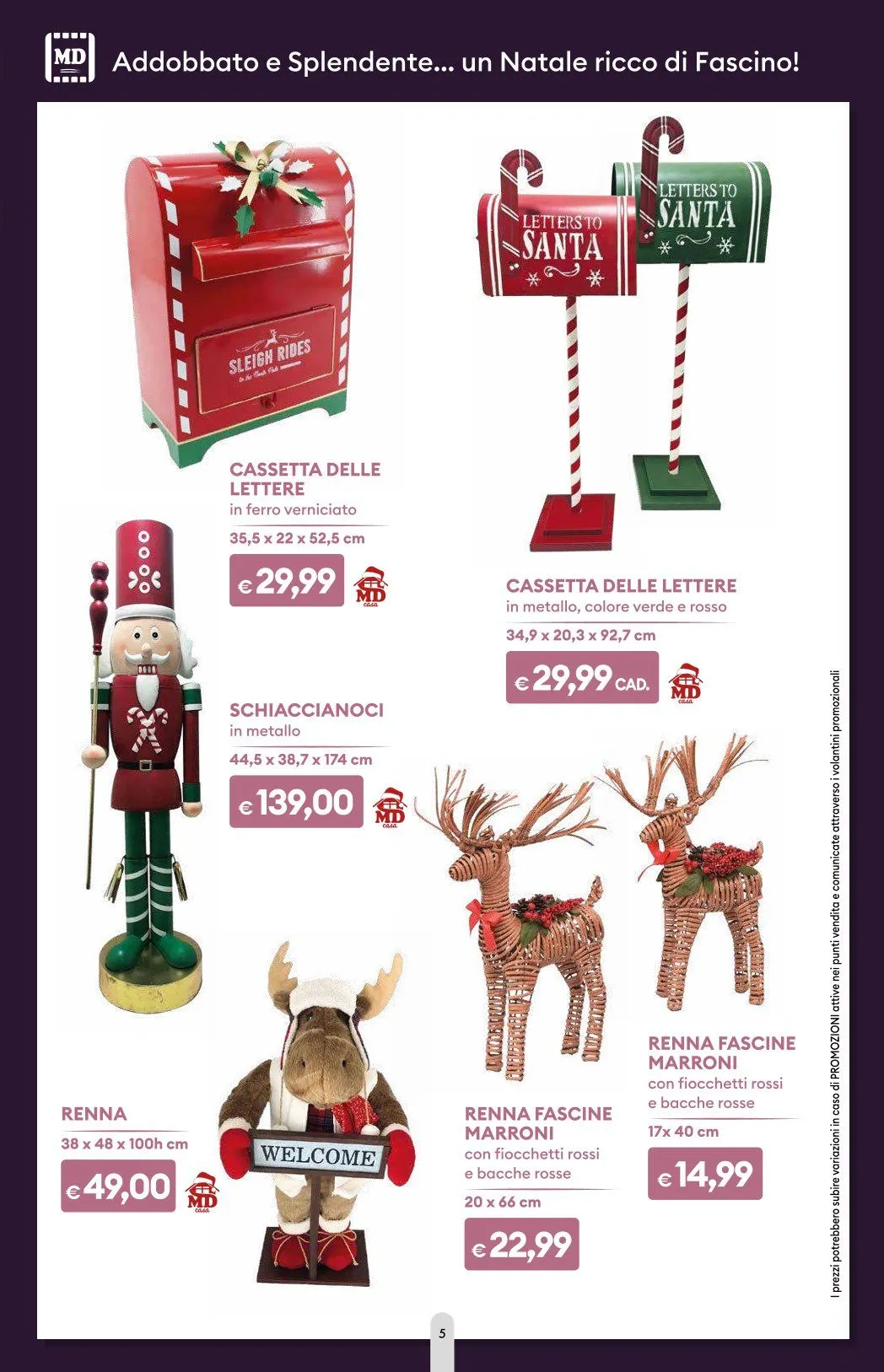 MD Discount Volantino  da 15 dicembre a 31 dicembre di 2025 - Pagina del volantino 5