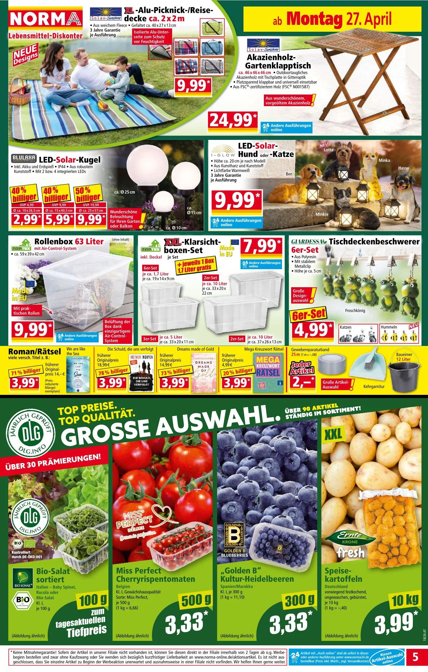 Norma Prospekt von 20. April bis 27. April 2026 - Flugblätt seite  5