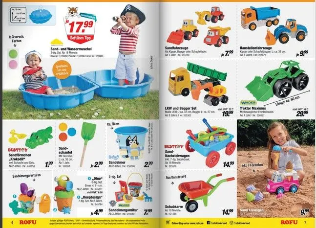 ROFU Kinderland Prospekte von 27. April bis 30. August 2025 - Prospekt seite 4