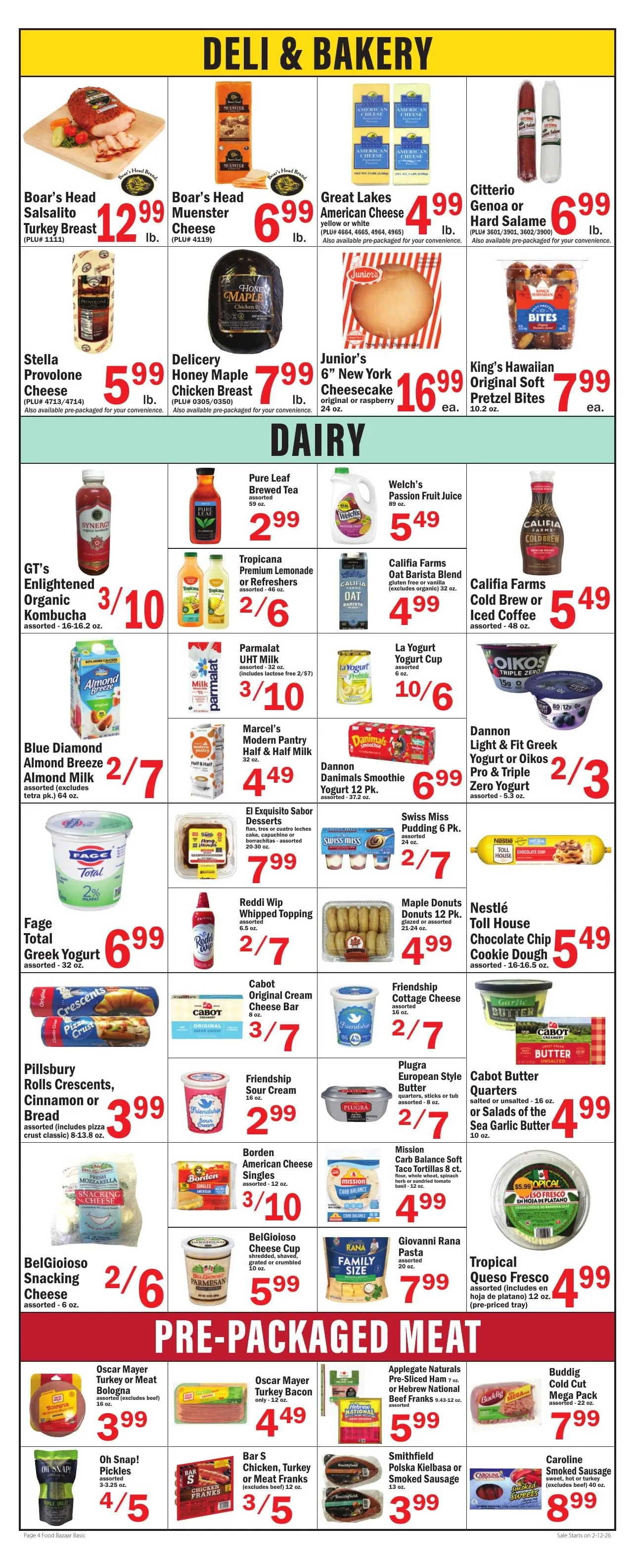 Weekly ad Food Bazaar weekly ads from February 12 to February 18 2026 - Page 4