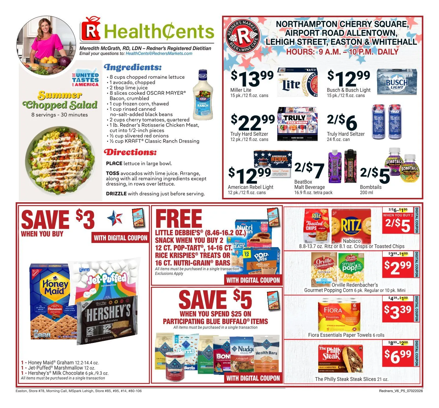 Weekly ad Redner's Market Sales from July 2 to July 8 2026 - Page 5