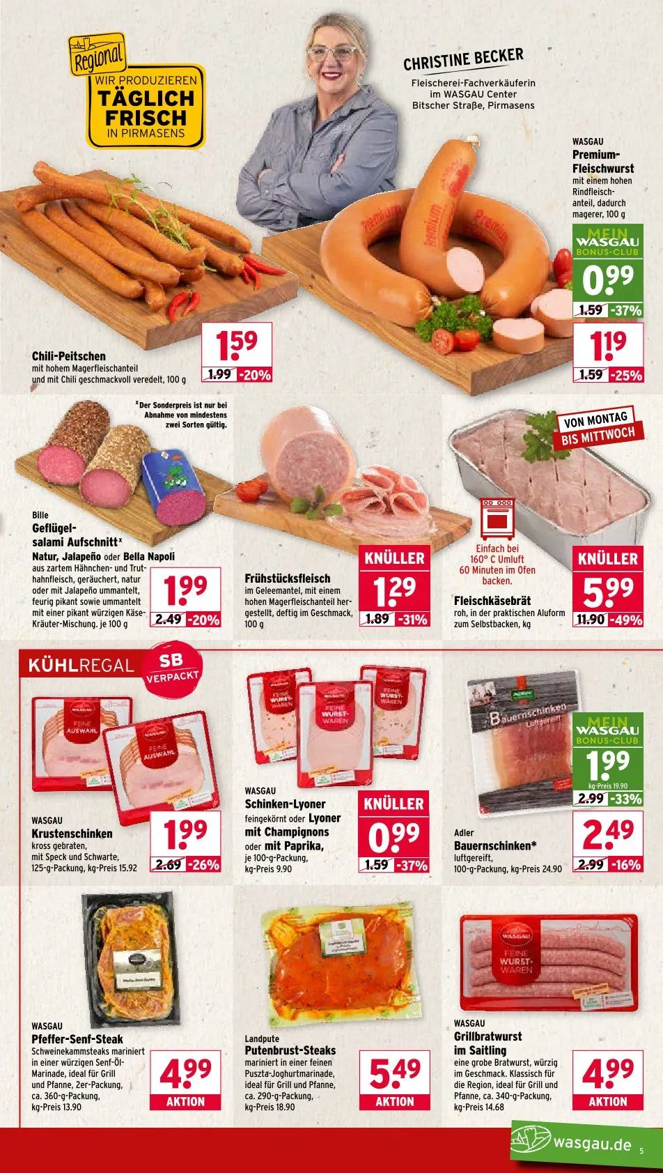 Wasgau Angebote von 11. Mai bis 16. Mai 2026 - Prospekt seite 5