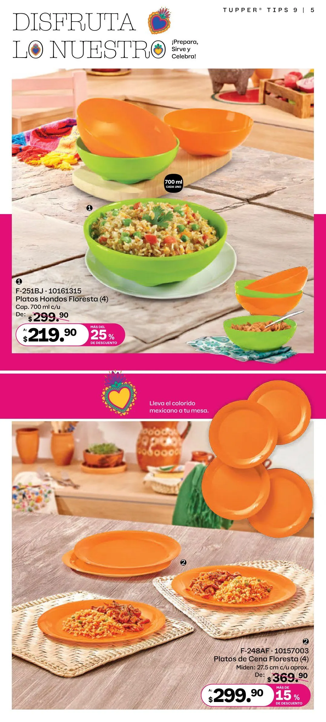 Catálogo de Tupperware logo de catálogo 11 de agosto al 7 de septiembre 2025 - Pagina 5