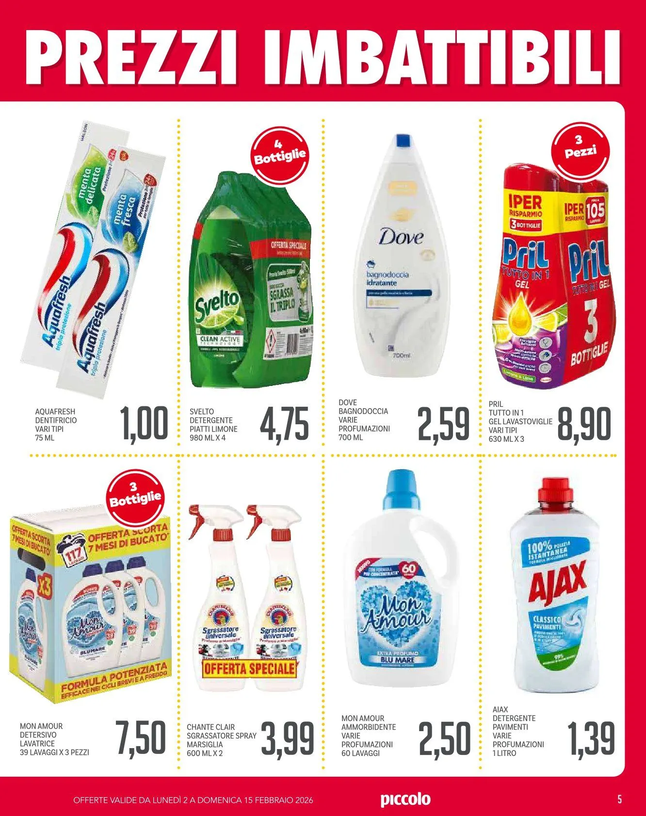Volantini Piccolo da 2 febbraio a 15 febbraio di 2026 - Pagina del volantino 5
