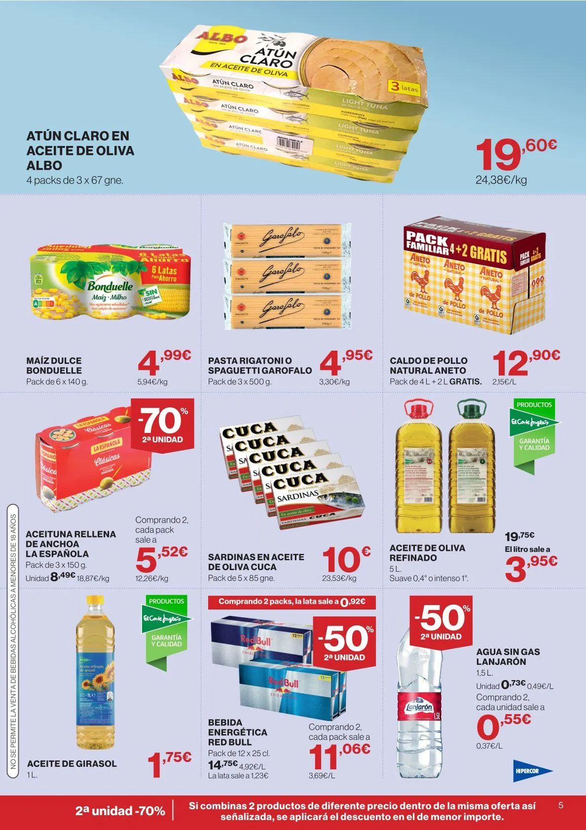 Catálogo de ofertas de Hipercor 21 de mayo al 3 de junio 2026 - Página 5