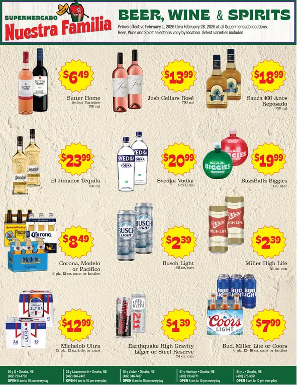 Weekly ad Supermercado Nuestra Familia Sales from February 8 to February 14 2026 - Page 5