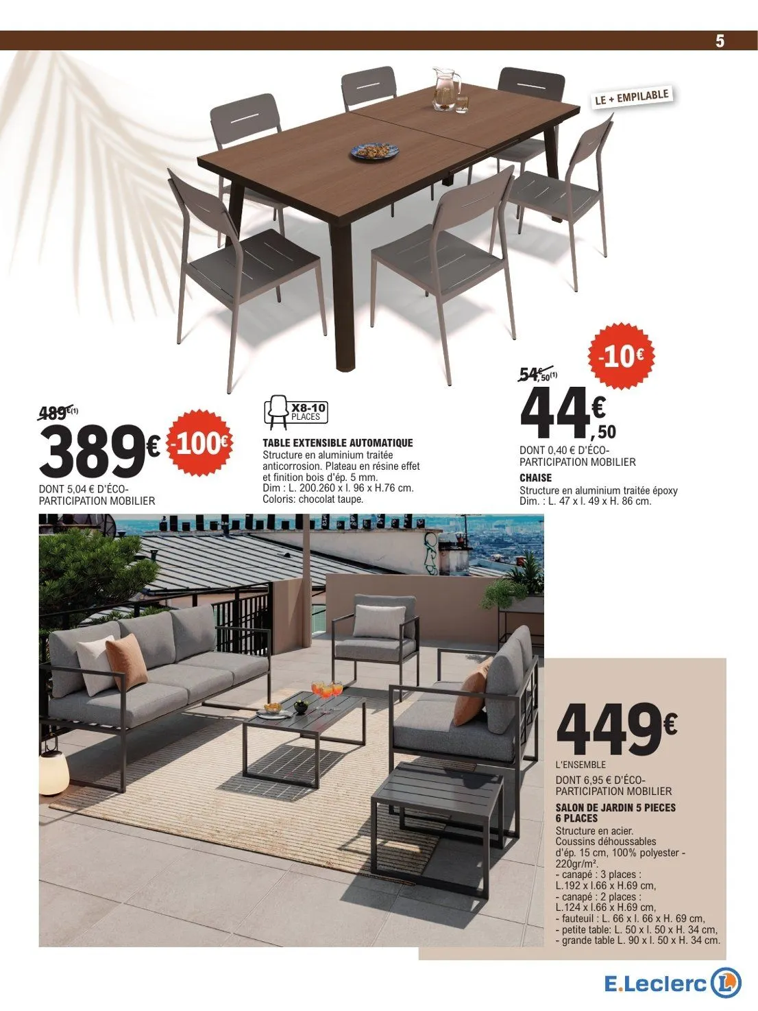 Catalogues E.Leclerc Brico du 31 mars au 18 avril 2026 - Catalogue page 5