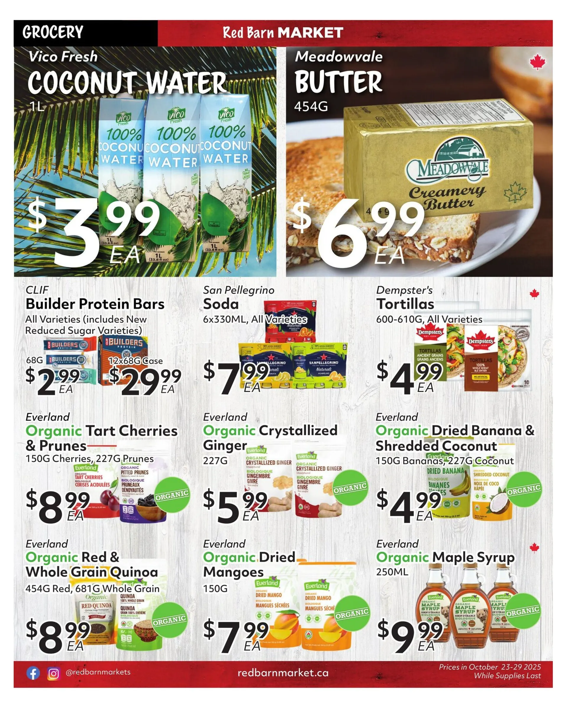 Red Barn Market Sales from October 23 to October 29 2025 - flyer page 5