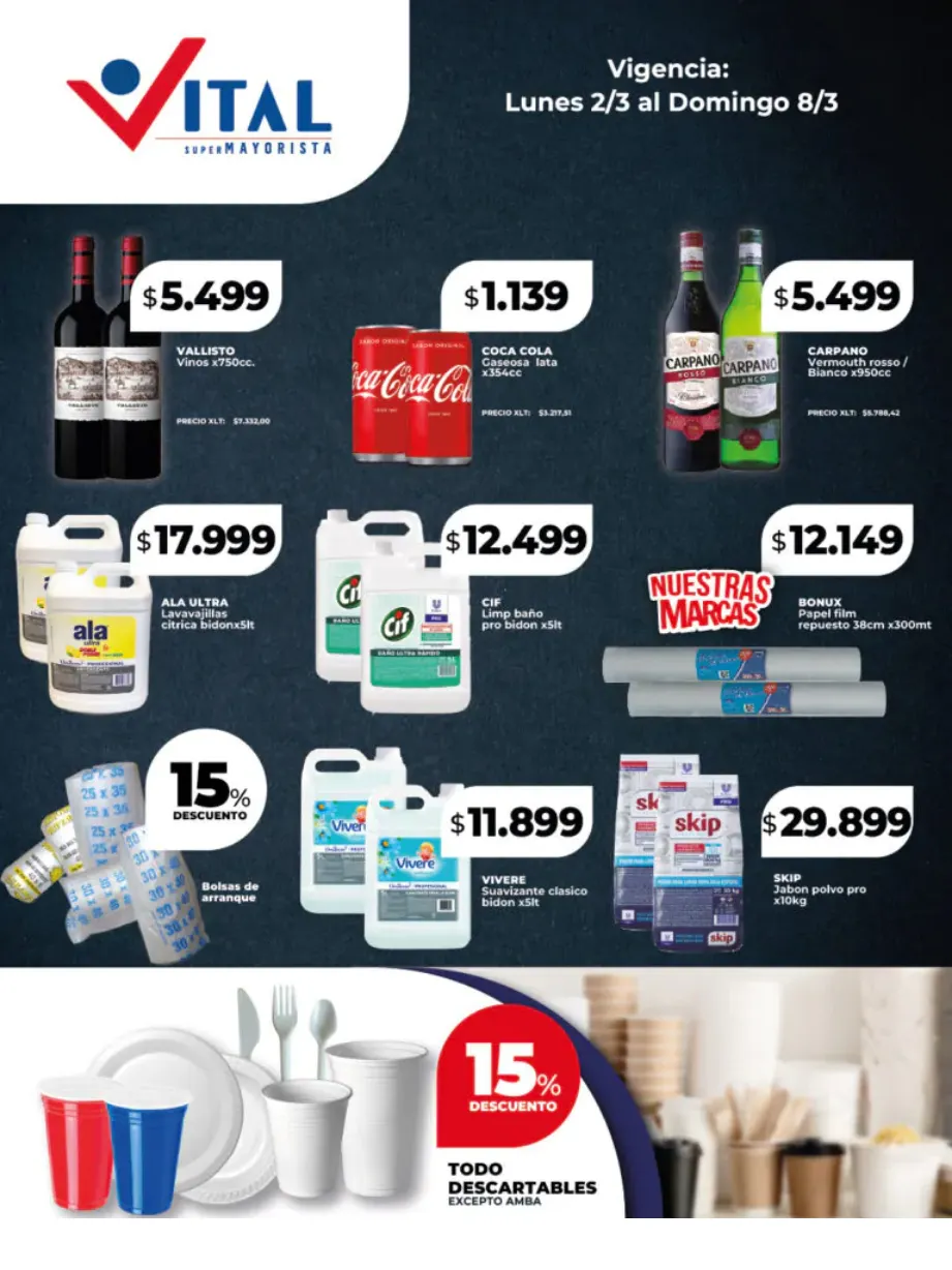 Ofertas de Vital Ofertas 2 de marzo al 8 de marzo 2026 - Página 5 del catálogo