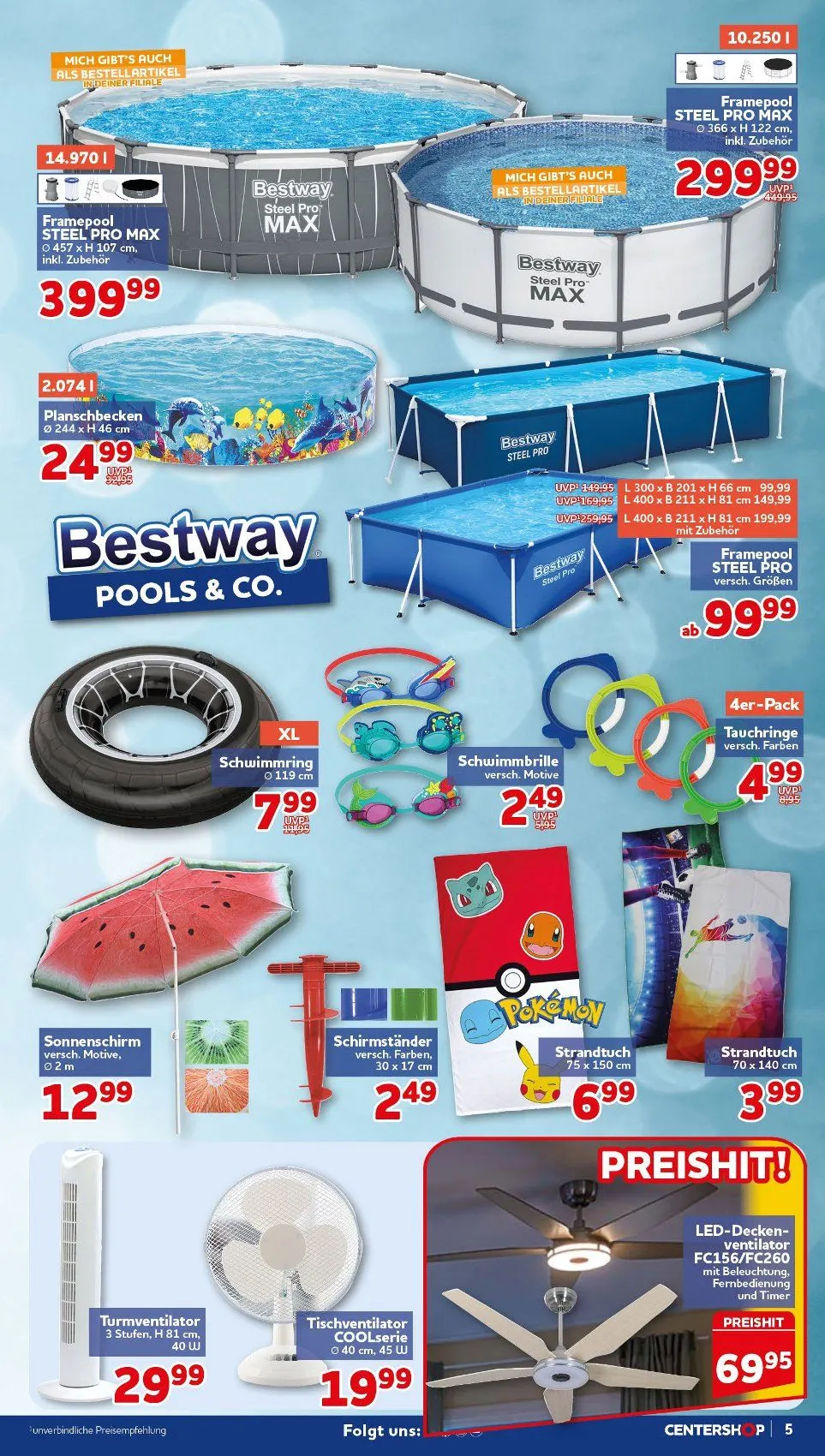 CENTERSHOP Angebote von 6. Juli bis 11. Juli 2026 - Prospekt seite 5