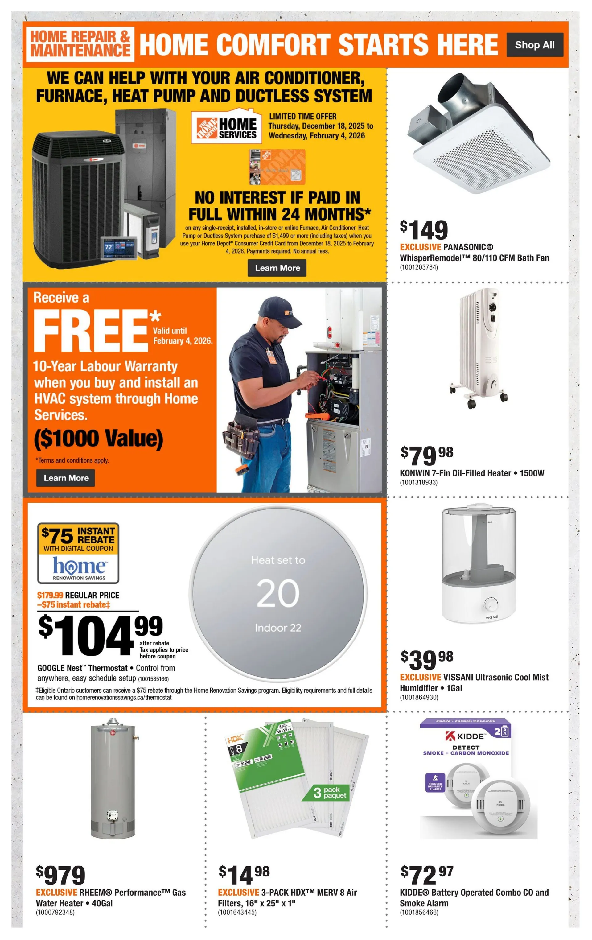 The Home Depot from January 16 to February 4 2026 - flyer page 5