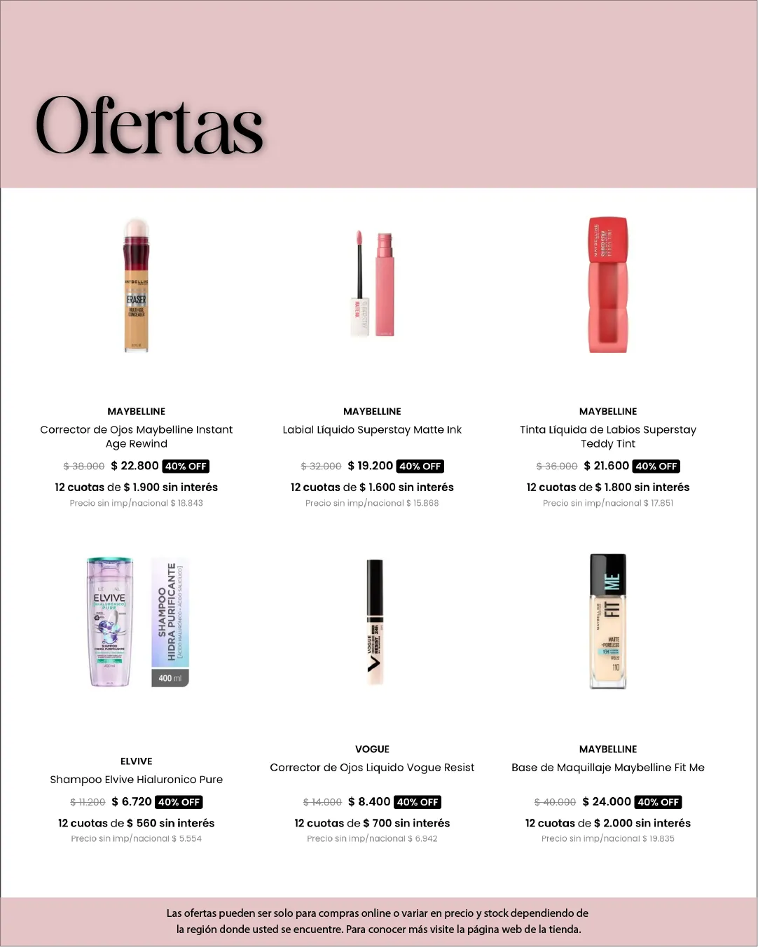 Ofertas de Ofertas Pigmento  17 de julio al 31 de julio 2026 - Página 4 del catálogo