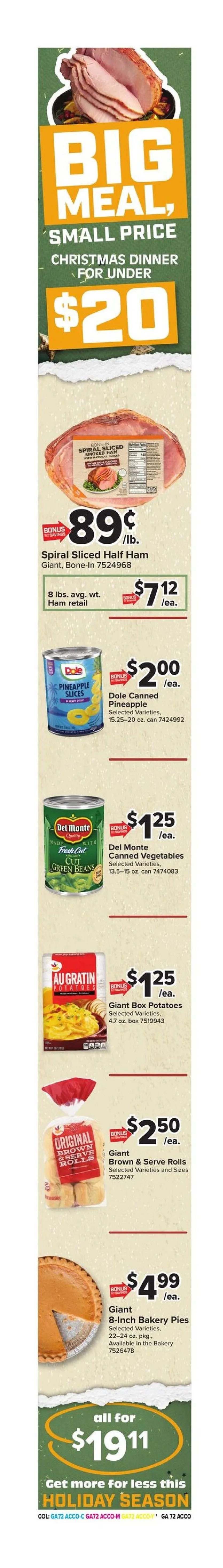 Weekly ad Giant Food Sales from December 19 to December 25 2025 - Page 5