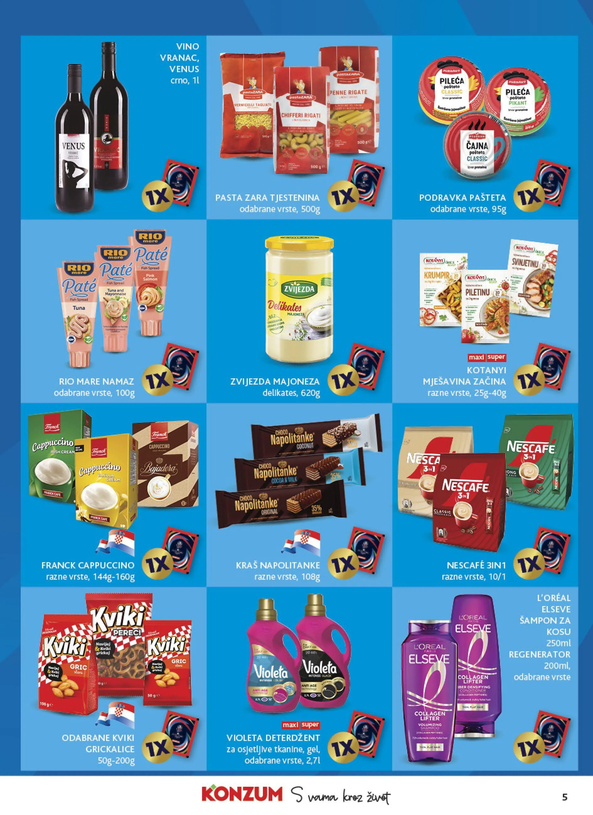 Katalog Konzum od 3. lipnja do 9. lipnja 2026. - Pregled Stranica 5