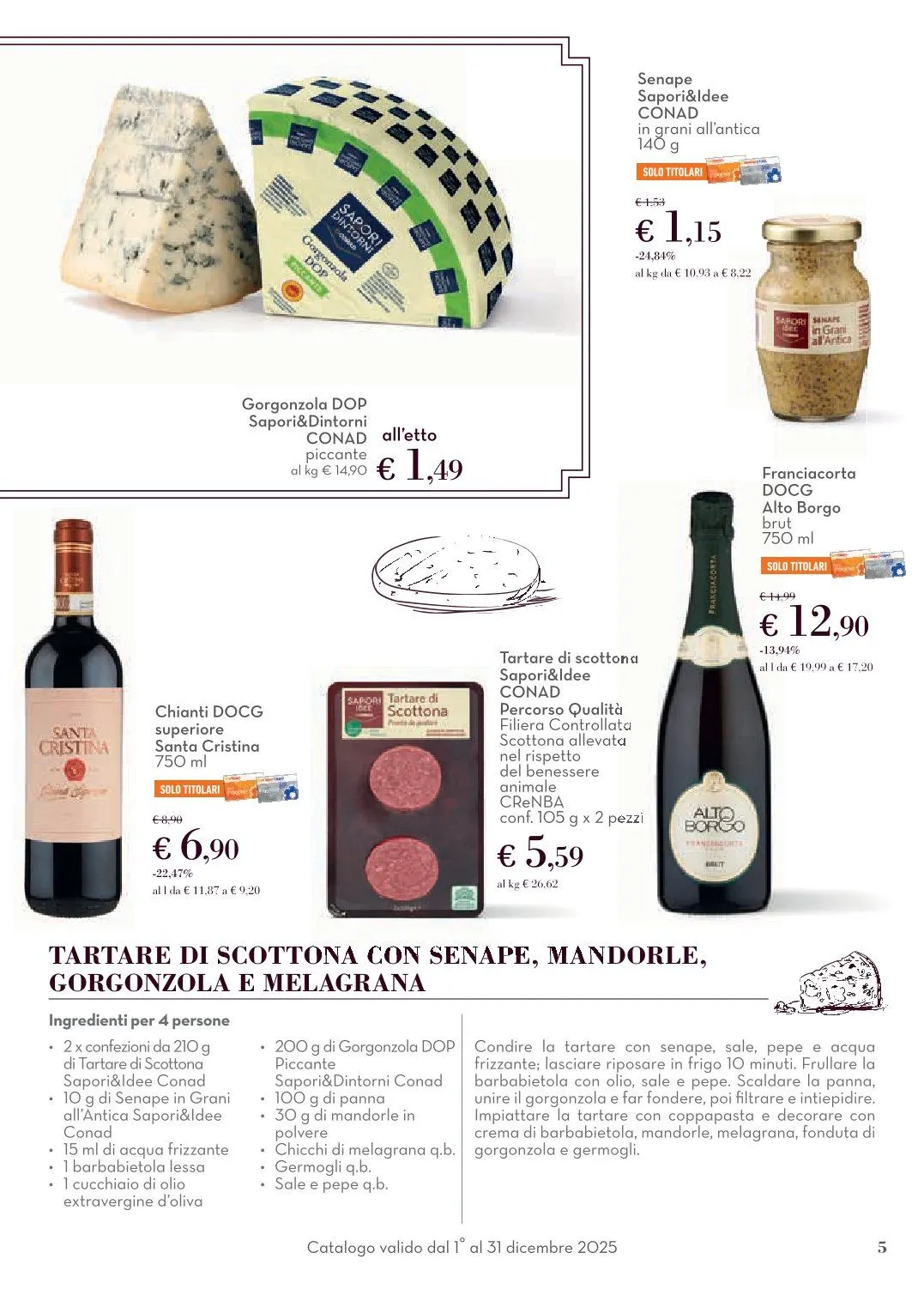 Conad Volantino da 1 dicembre a 31 dicembre di 2025 - Pagina del volantino 5