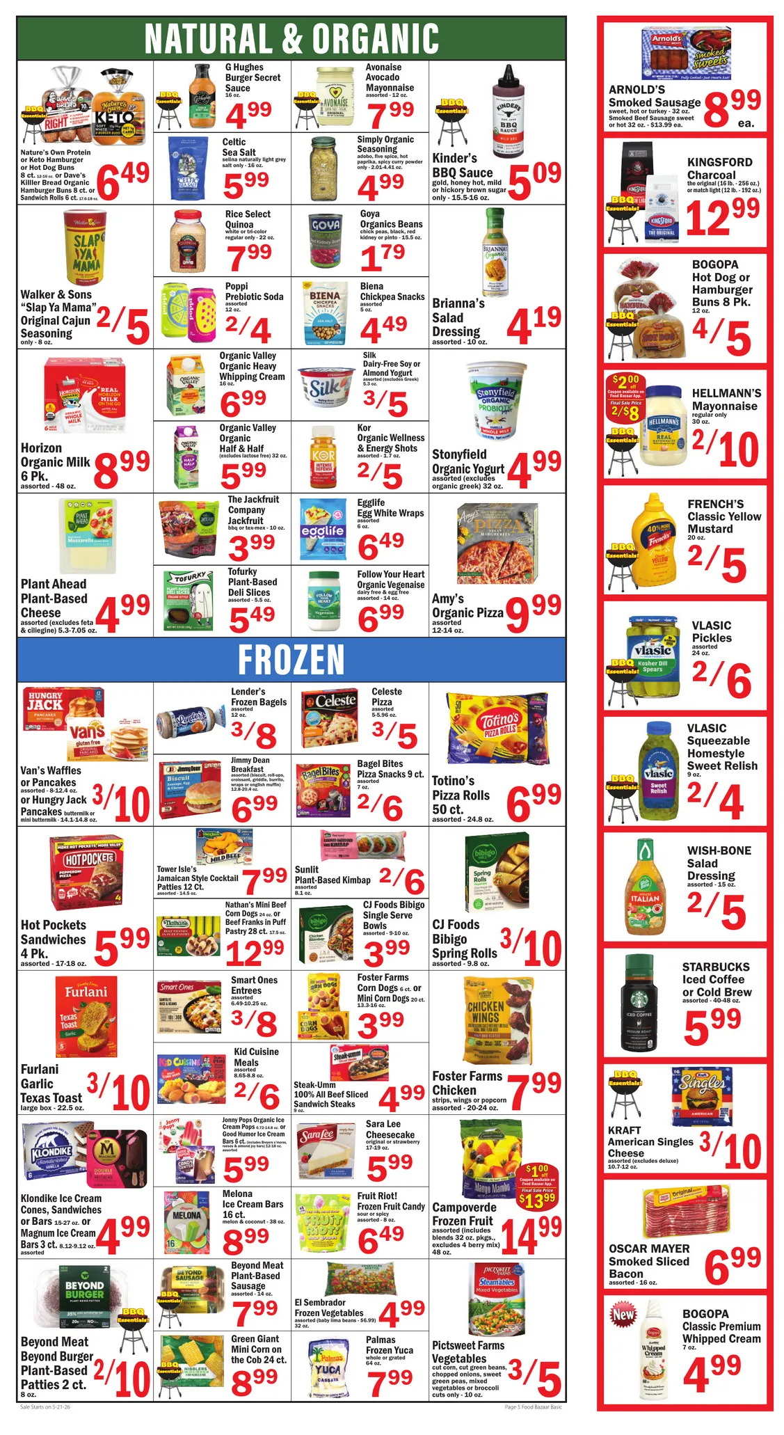 Weekly promotion Food Bazaar Sales spanning from May 21 to May 27 2026 - Page 5 for Catalogue 365