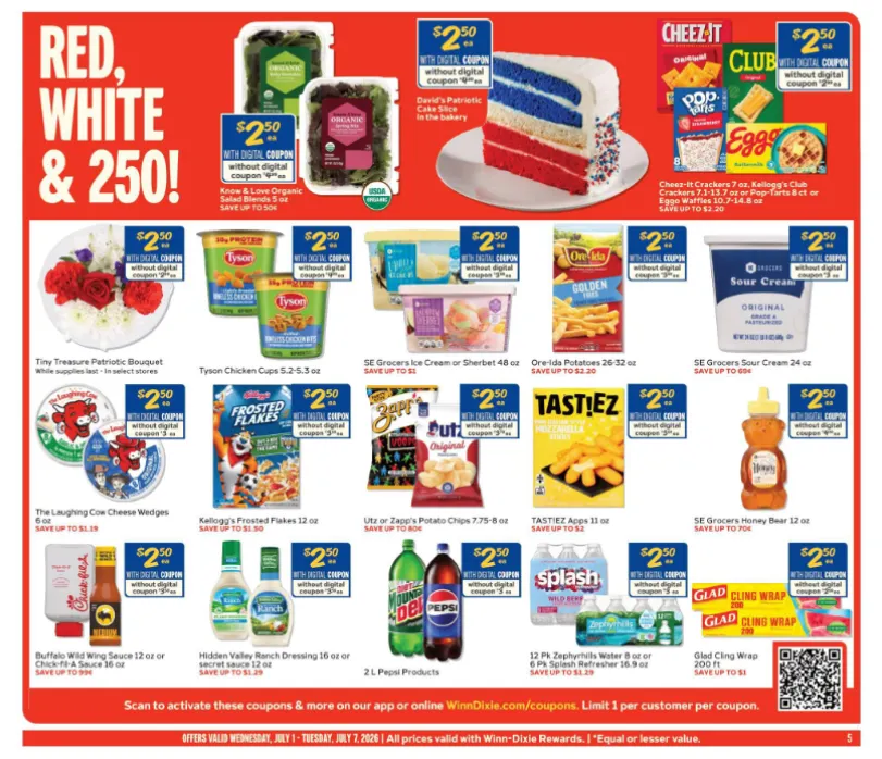 Weekly ad Winn Dixie Sales from July 1 to July 7 2026 - Page 5