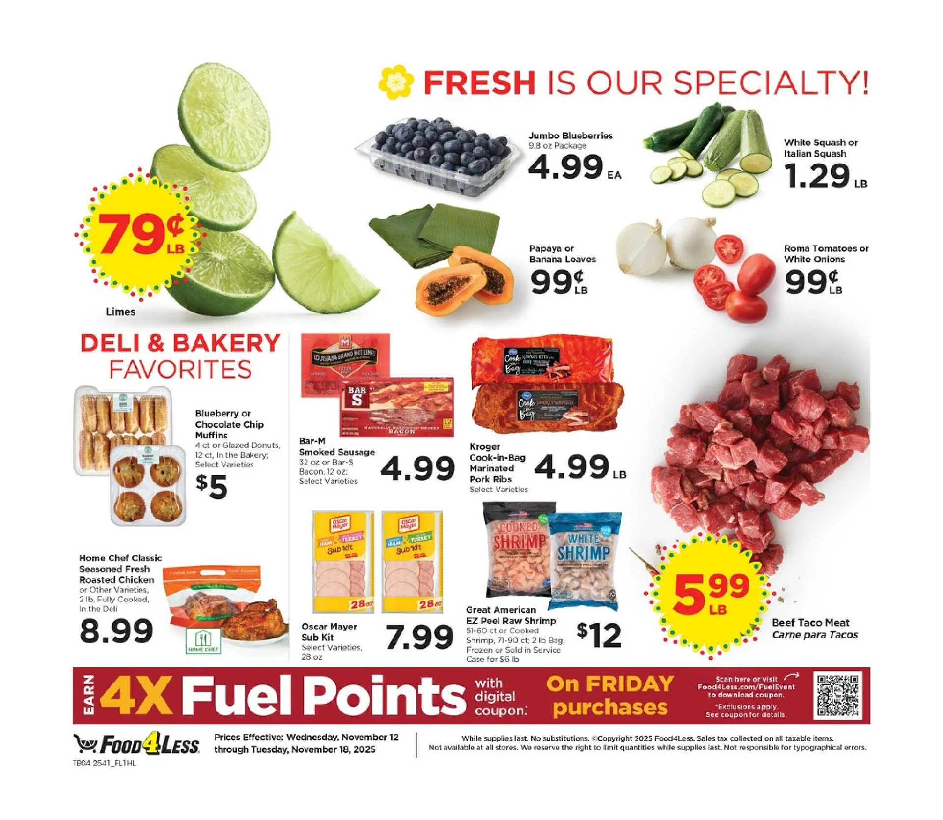 Weekly ad Food 4 Less Sales from November 12 to November 18 2025 - Page 5