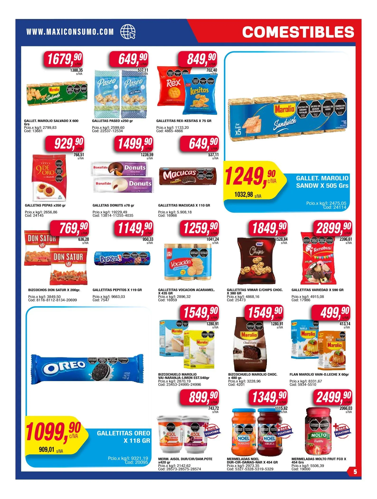 Ofertas de Ofertas Maxiconsumo 28 de julio al 3 de agosto 2025 - Página 5 del catálogo